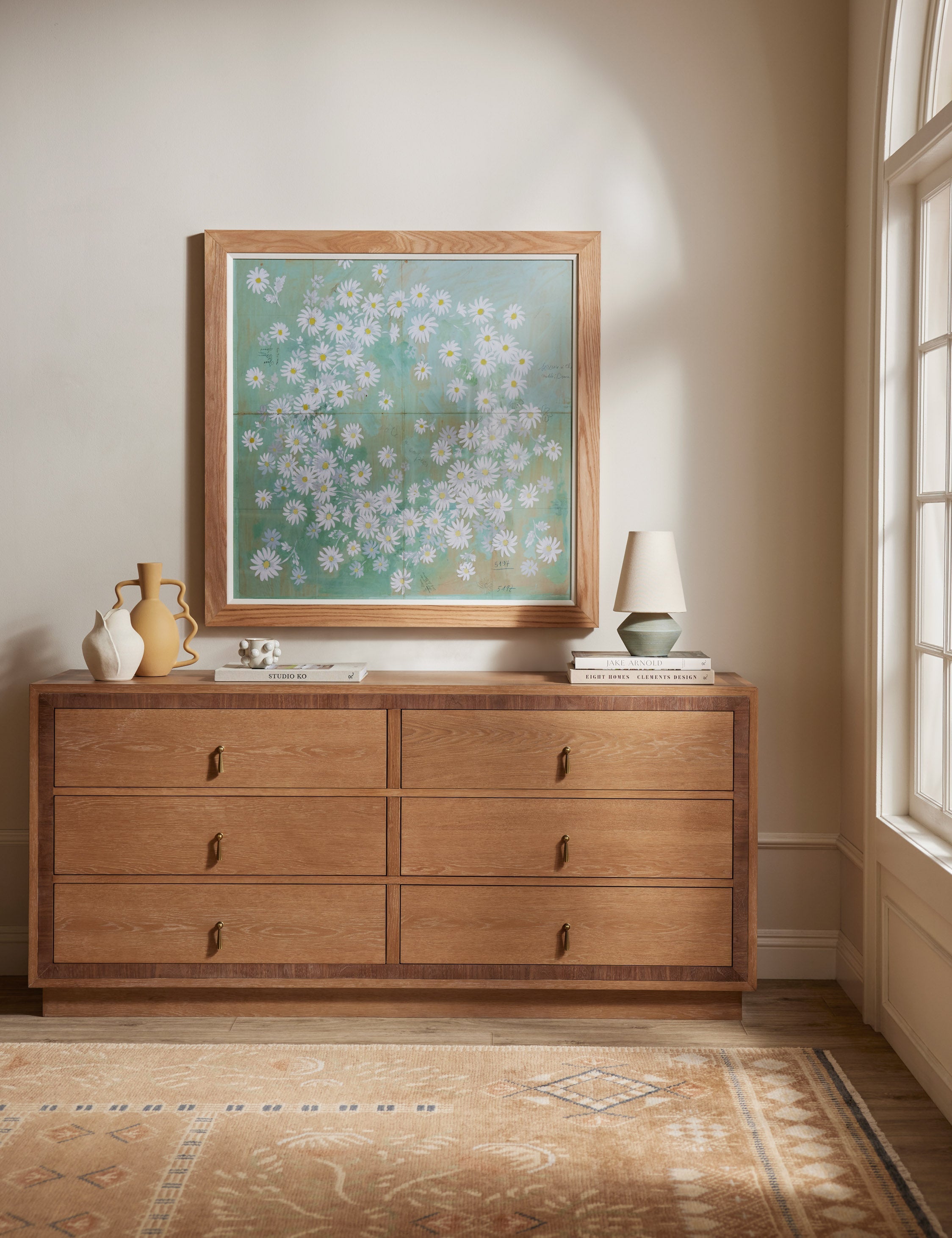 Lulu and Georgia - Daisies Print by Paule Marrot