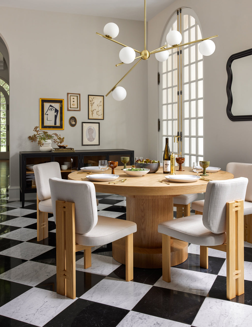 Lulu and Georgia - Karine Round Dining Table
