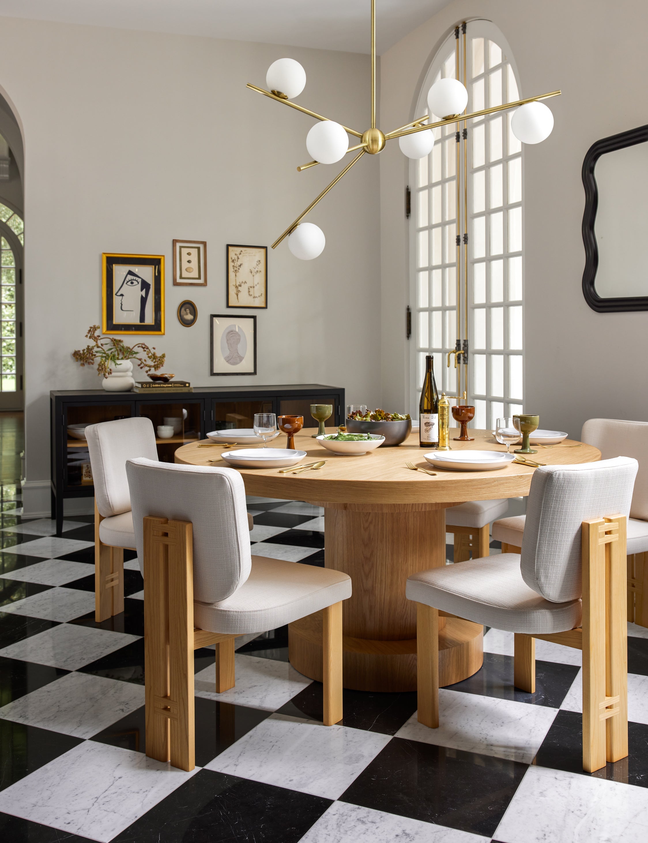 Lulu and Georgia - Karine Round Dining Table