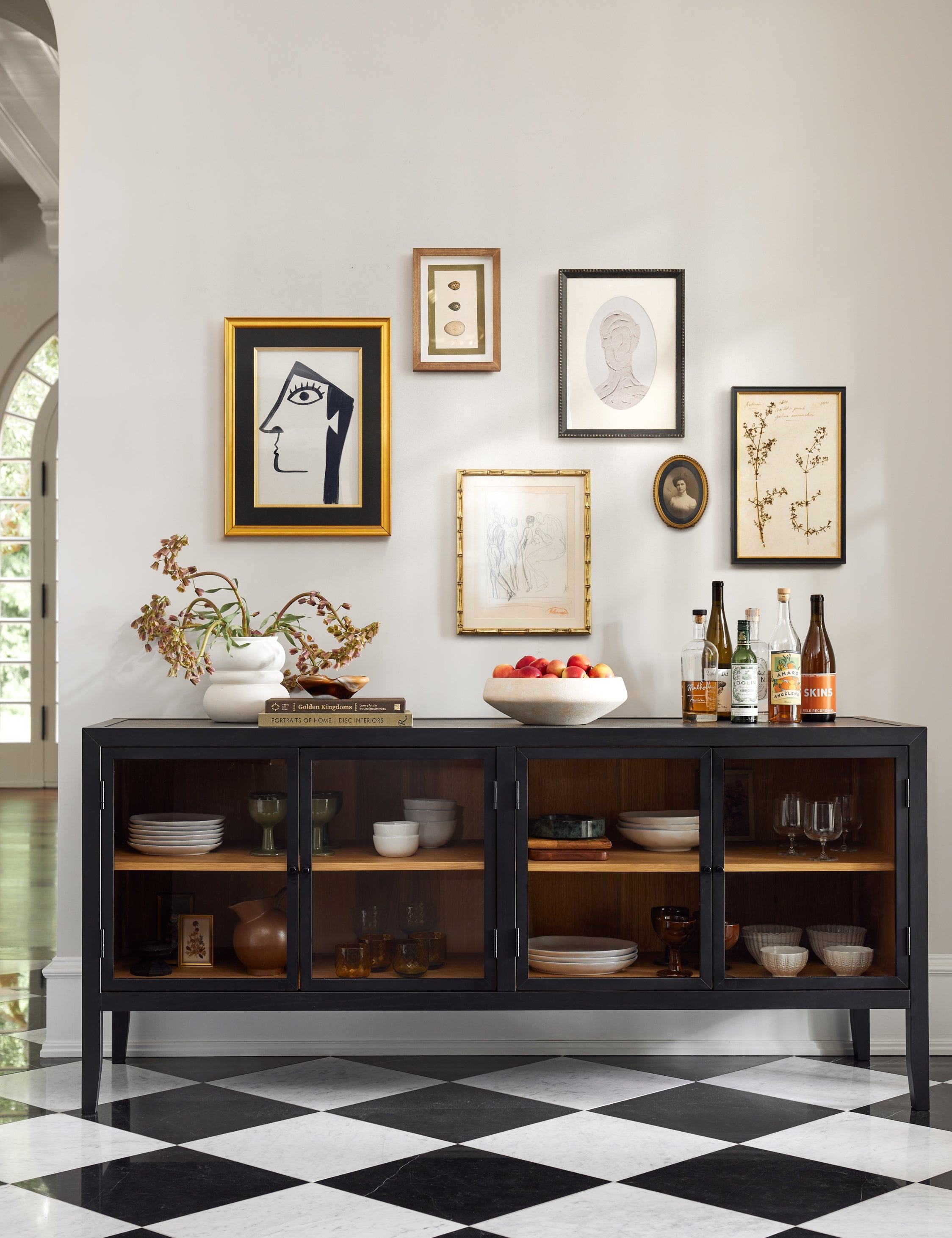 Lulu and Georgia - Morey Curio Sideboard