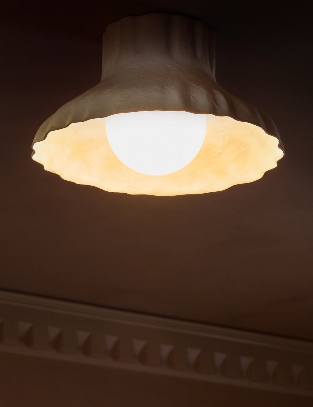 Lulu and Georgia - Doric Flush Mount Light by Sarah Sherman Samuel