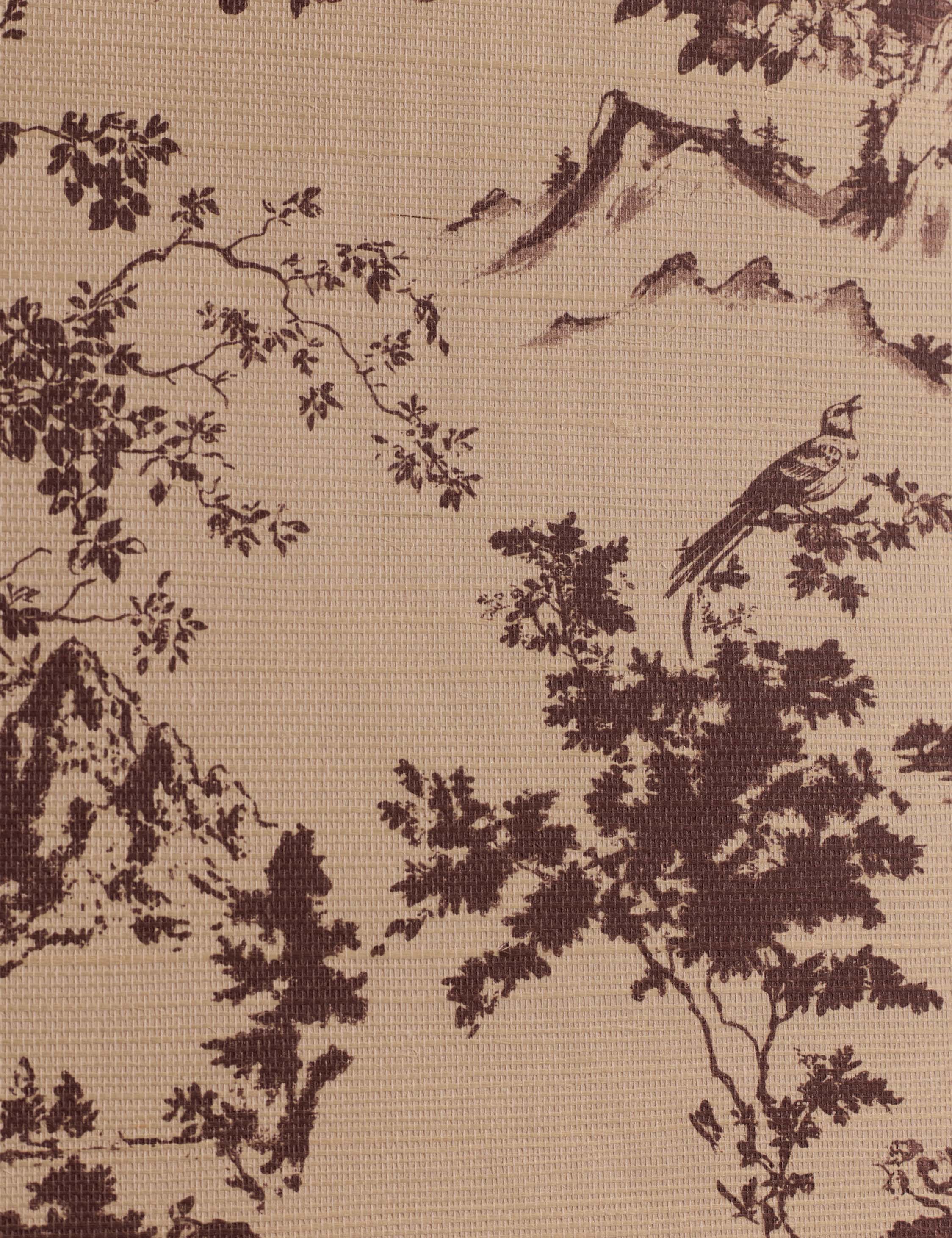 Lulu and Georgia - Dors Grasscloth Wallpaper by Jake Arnold