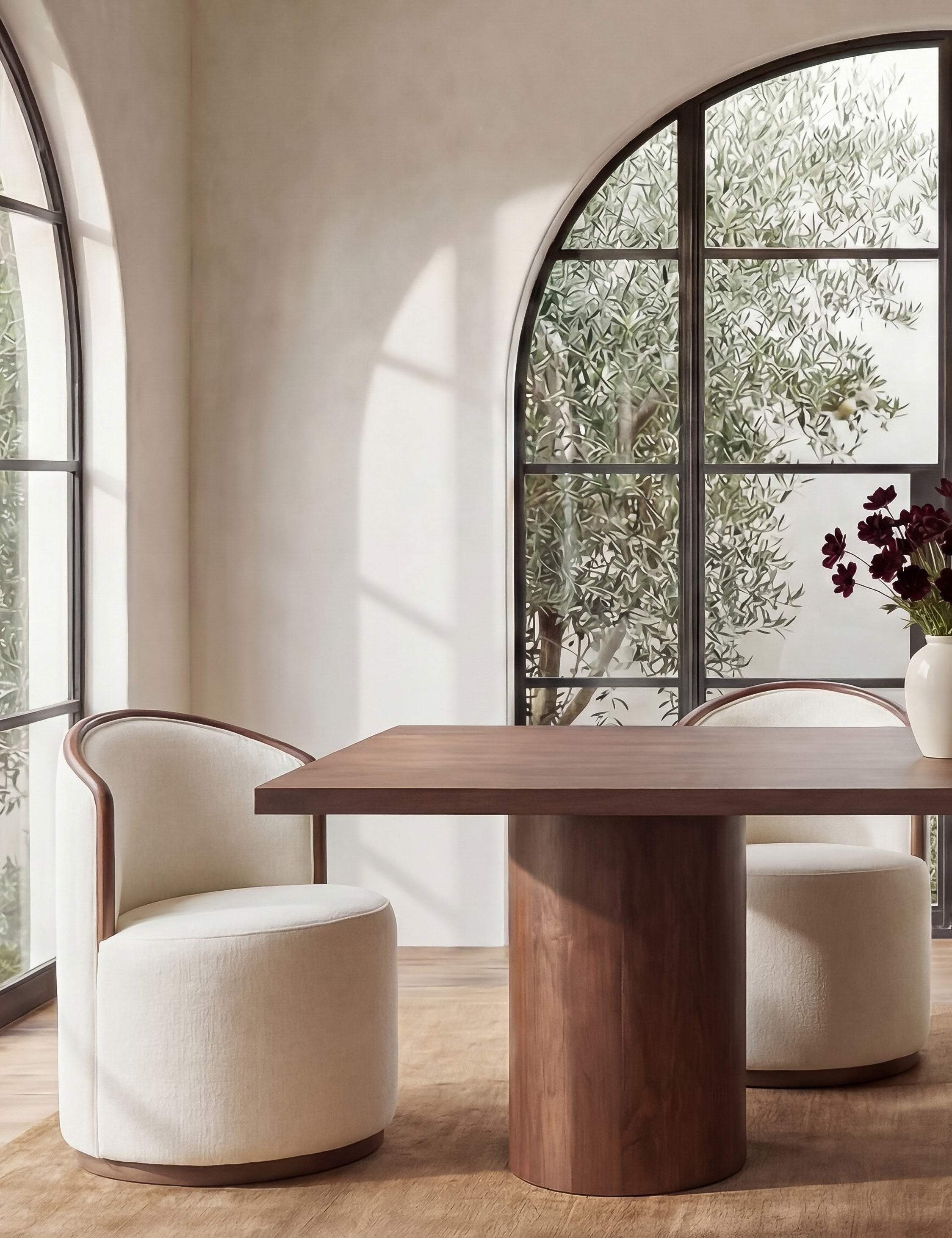 Lulu and Georgia - Perkins Swivel Dining Chair