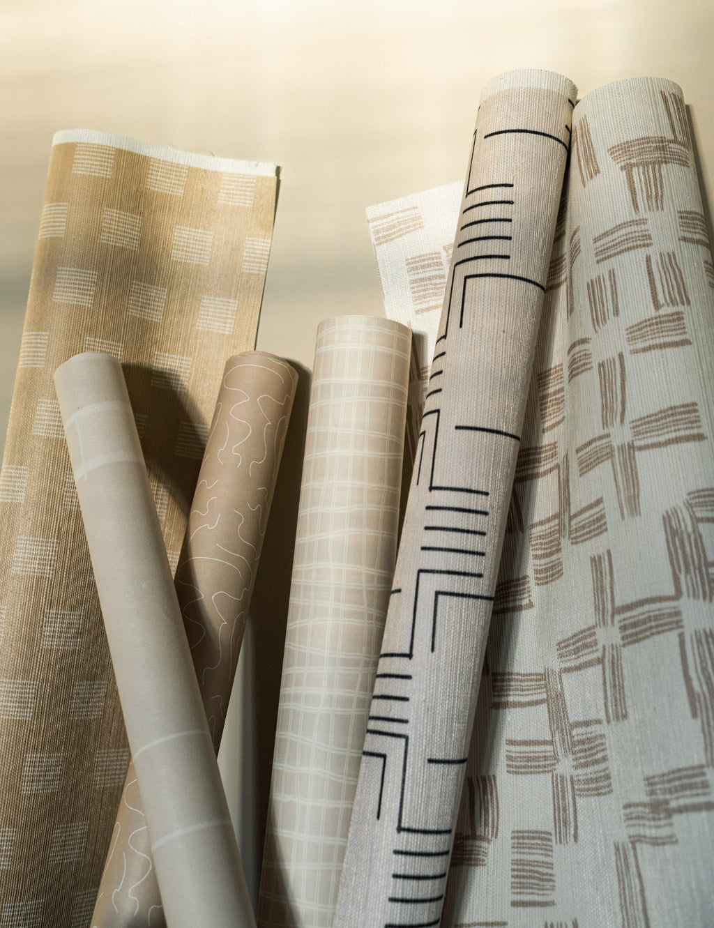 Lulu and Georgia - Sand Dune Grasscloth Wallpaper by Élan Byrd