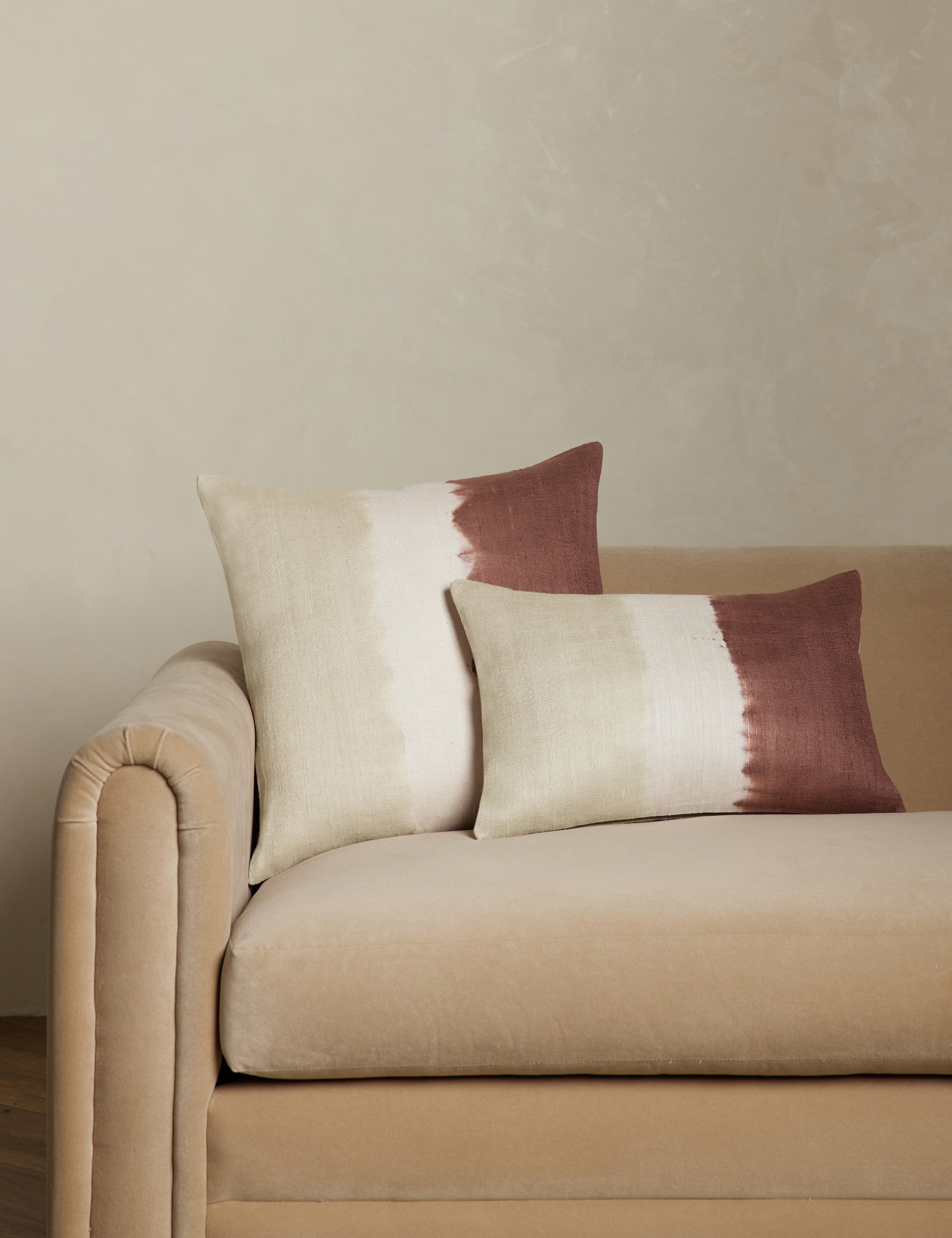 Lulu and Georgia - Event Horizon Silk Pillow by James Perkins