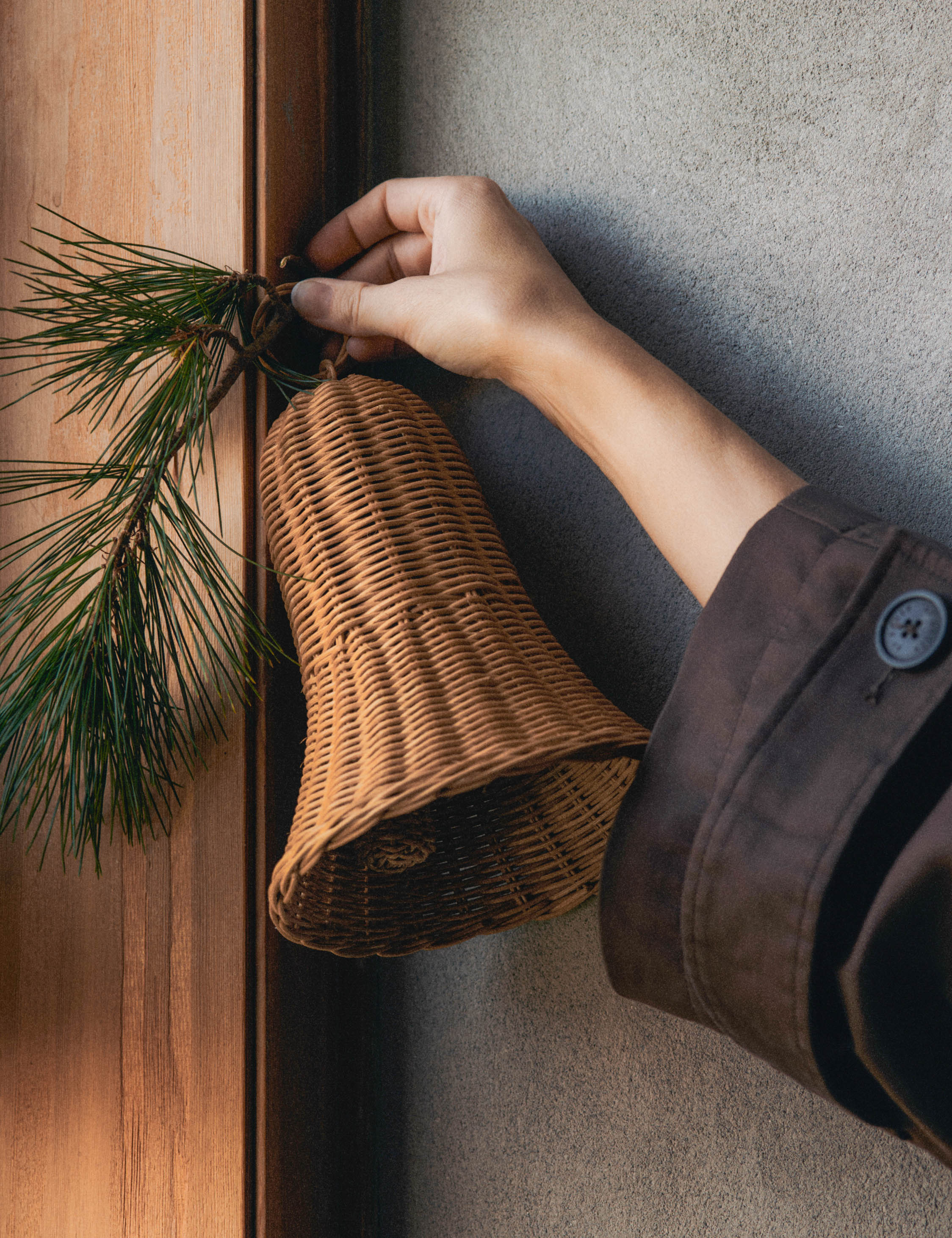 Lulu and Georgia - Braided Bells (Set of 2) by Ferm Living