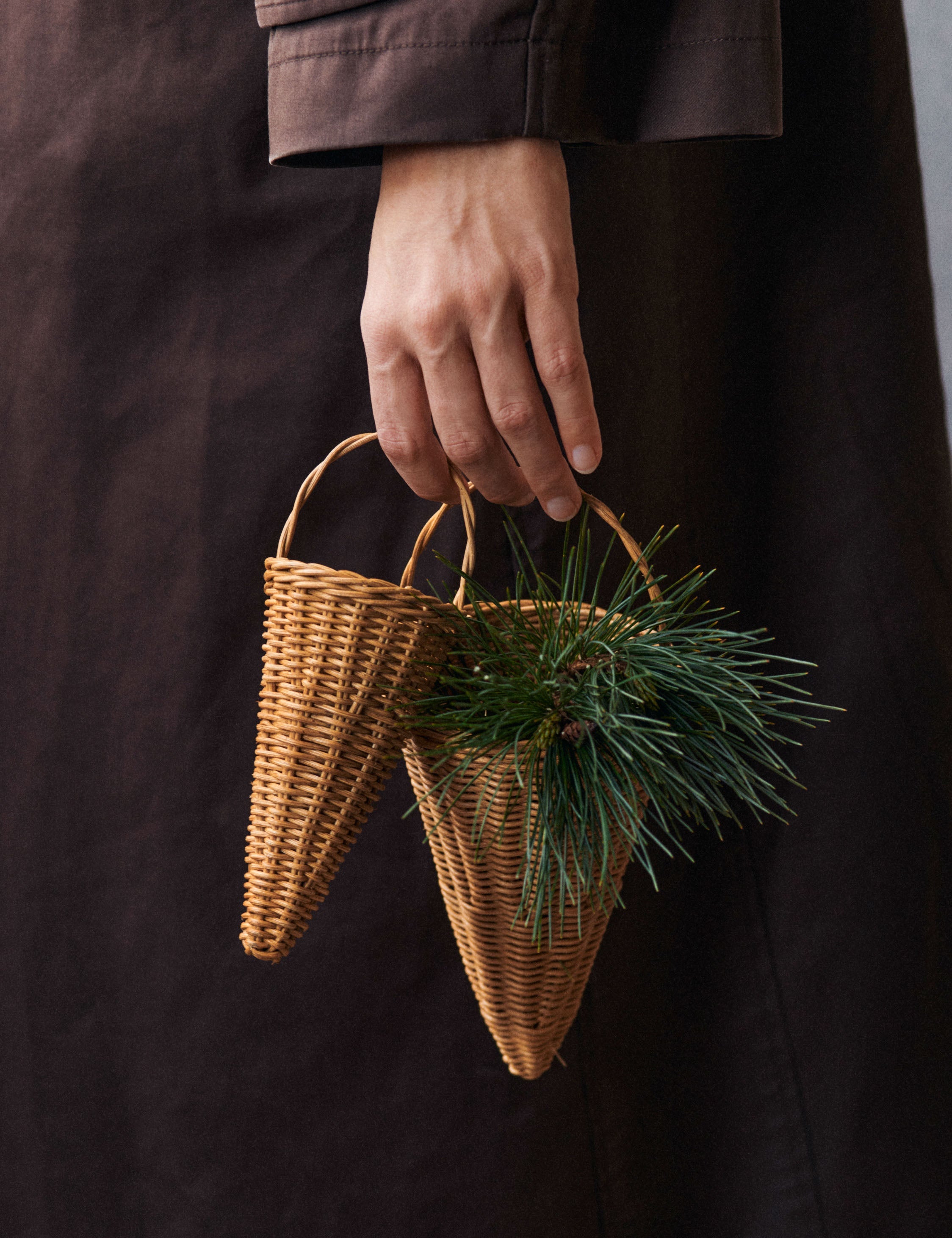 Lulu and Georgia - Braided Cones (Set of 2) by Ferm Living