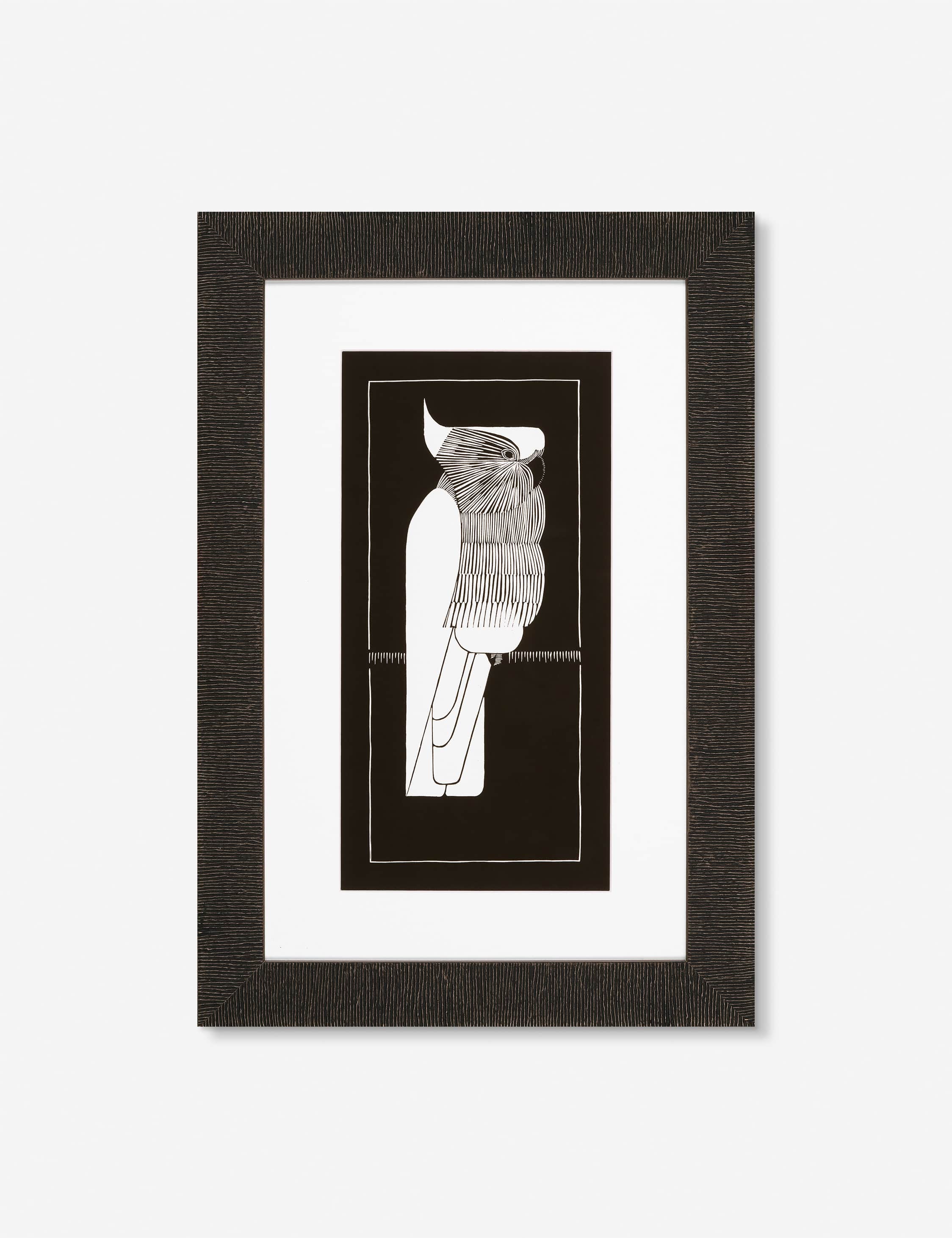 Lulu and Georgia - Crowned Cockatoo Print by Mesquita