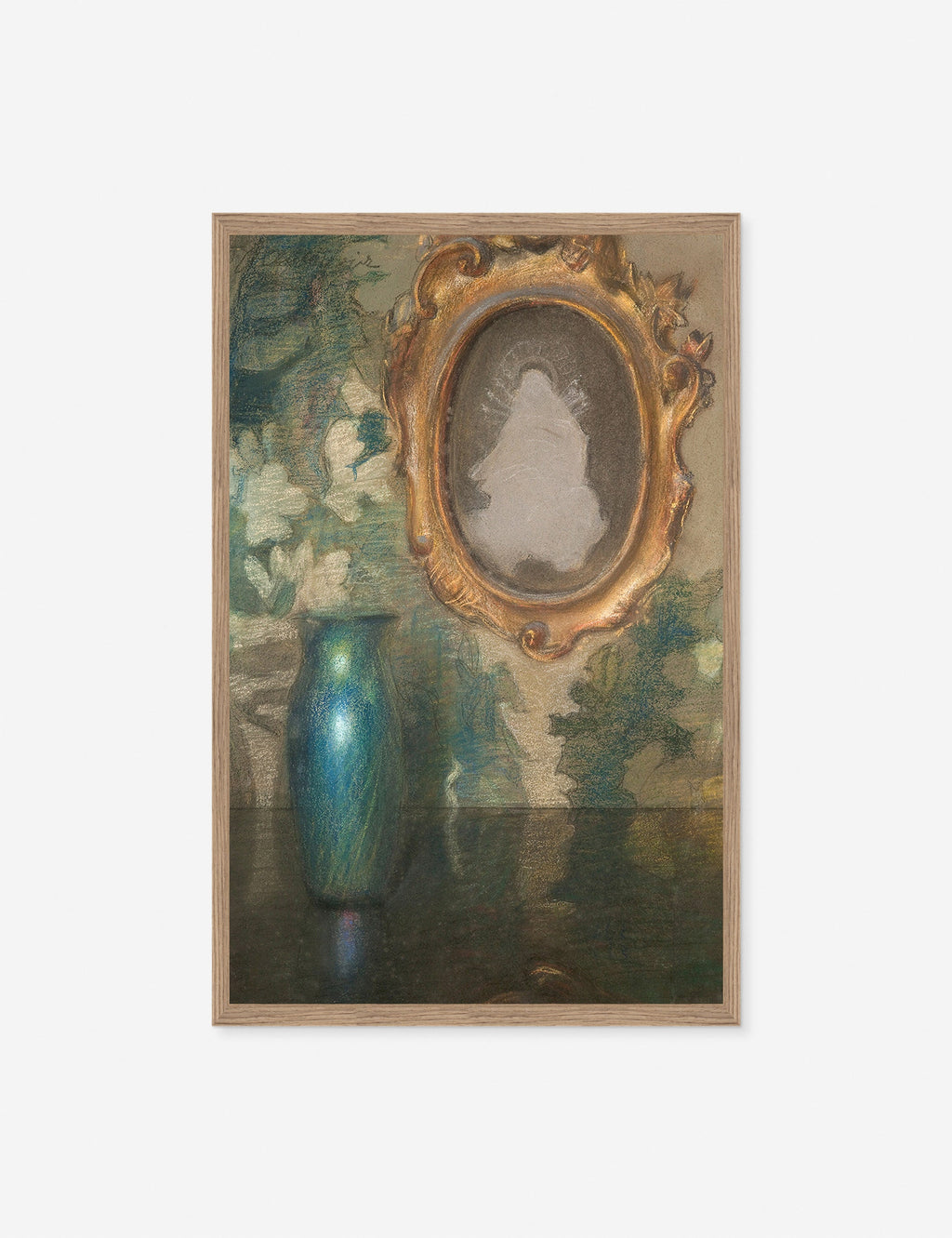 Lulu and Georgia - Still Life Print by Teodor Axentowicz