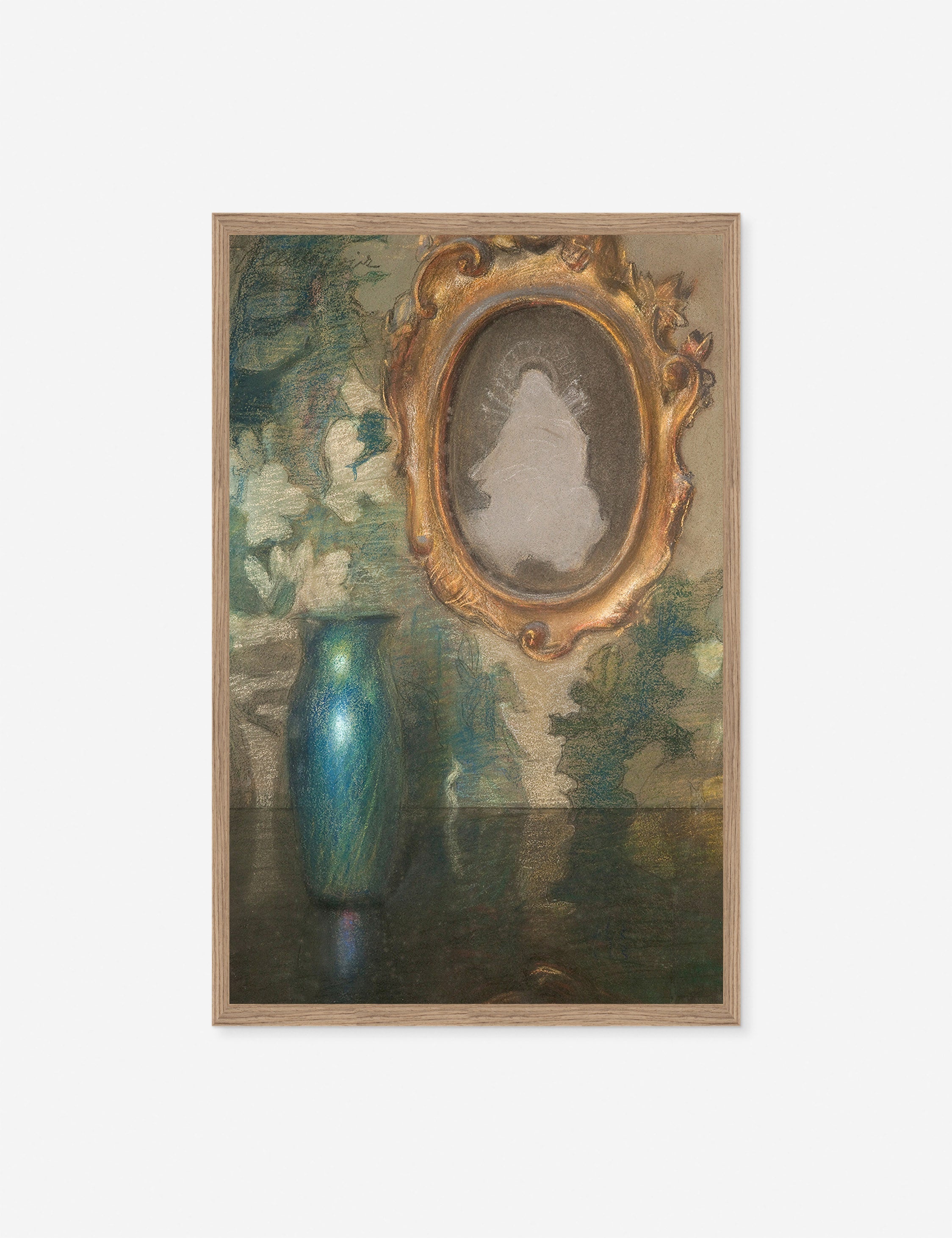 Lulu and Georgia - Still Life Print by Teodor Axentowicz