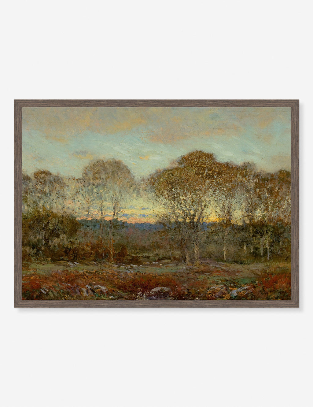 Lulu and Georgia - Sunset Print by Dwight William Tryon