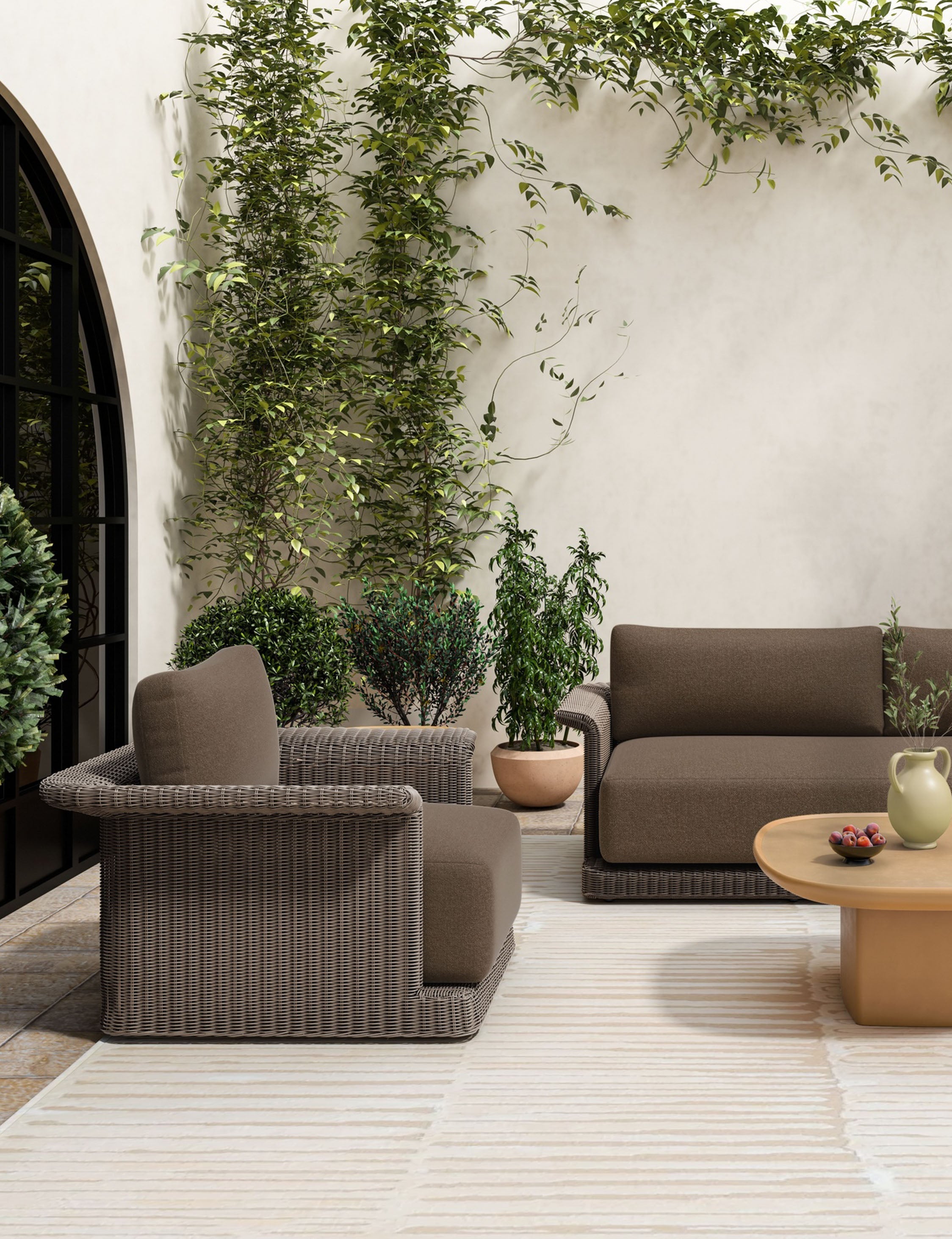 Lulu and Georgia - Jess Outdoor Accent Chair