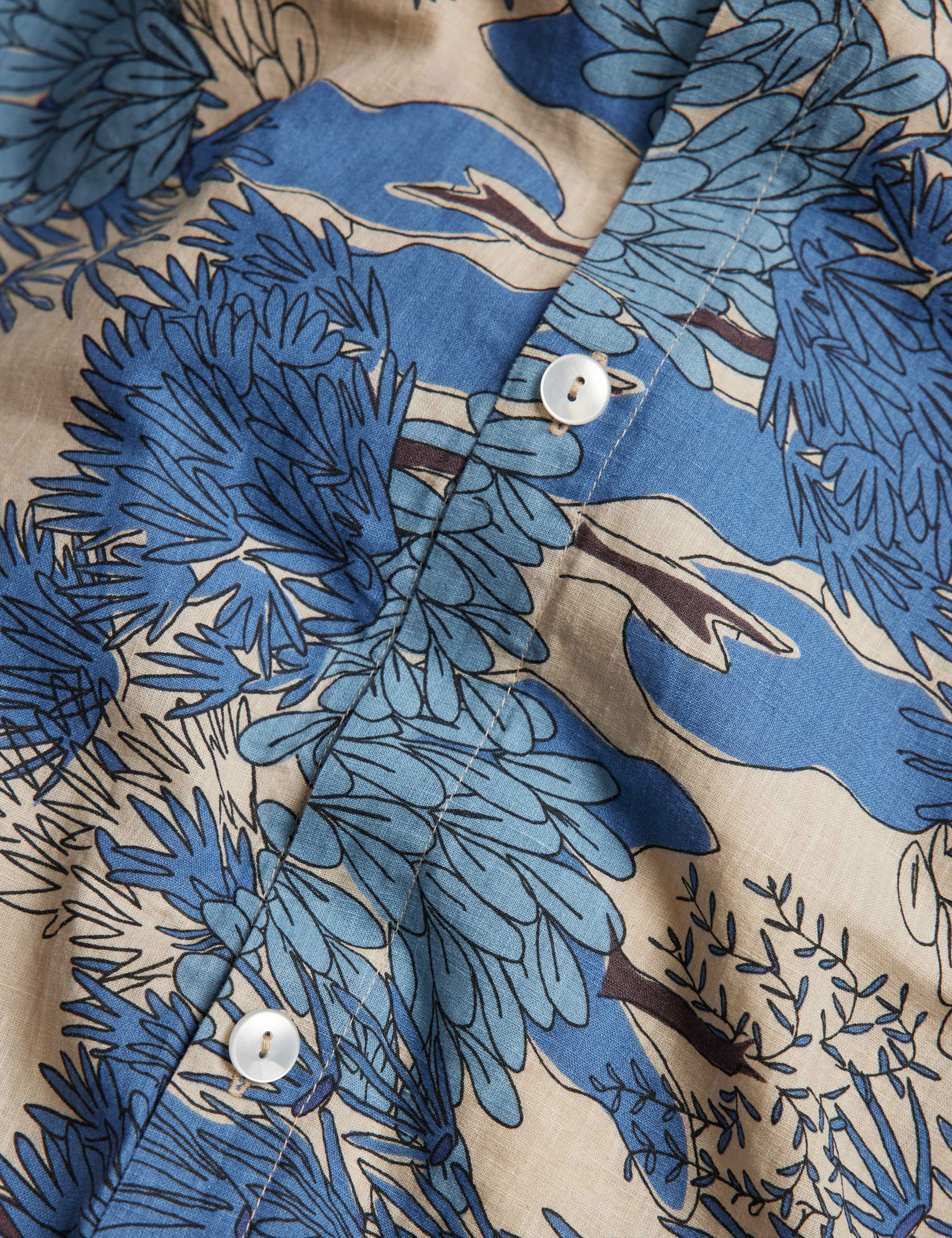 Lulu and Georgia - Garden Walk Linen Cotton Duvet Cover by Sarah Sherman Samuel