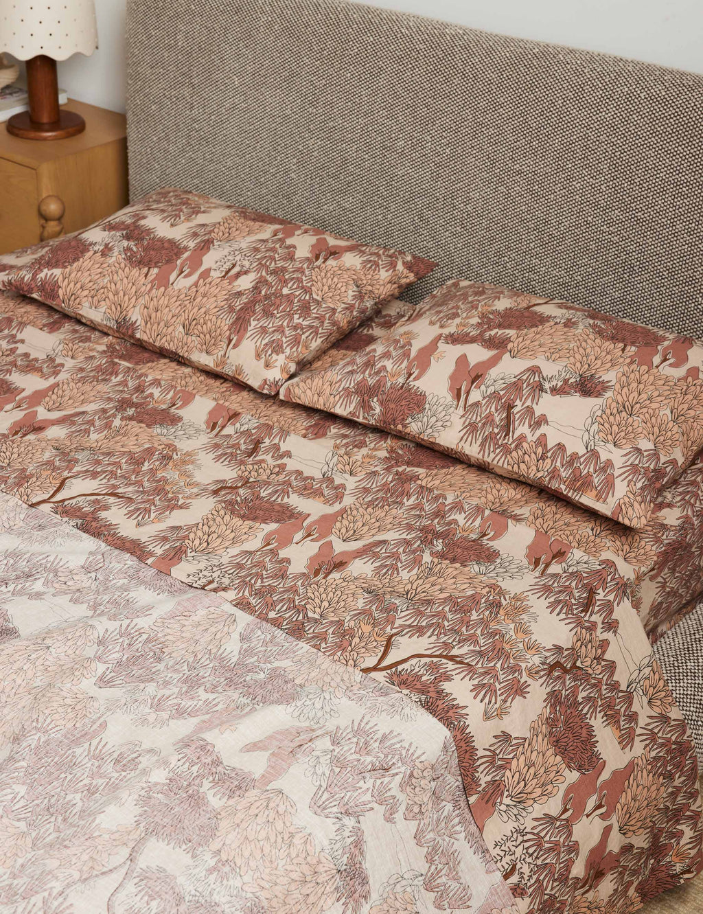 Lulu and Georgia - Garden Walk Linen Cotton Sheet Set by Sarah Sherman Samuel