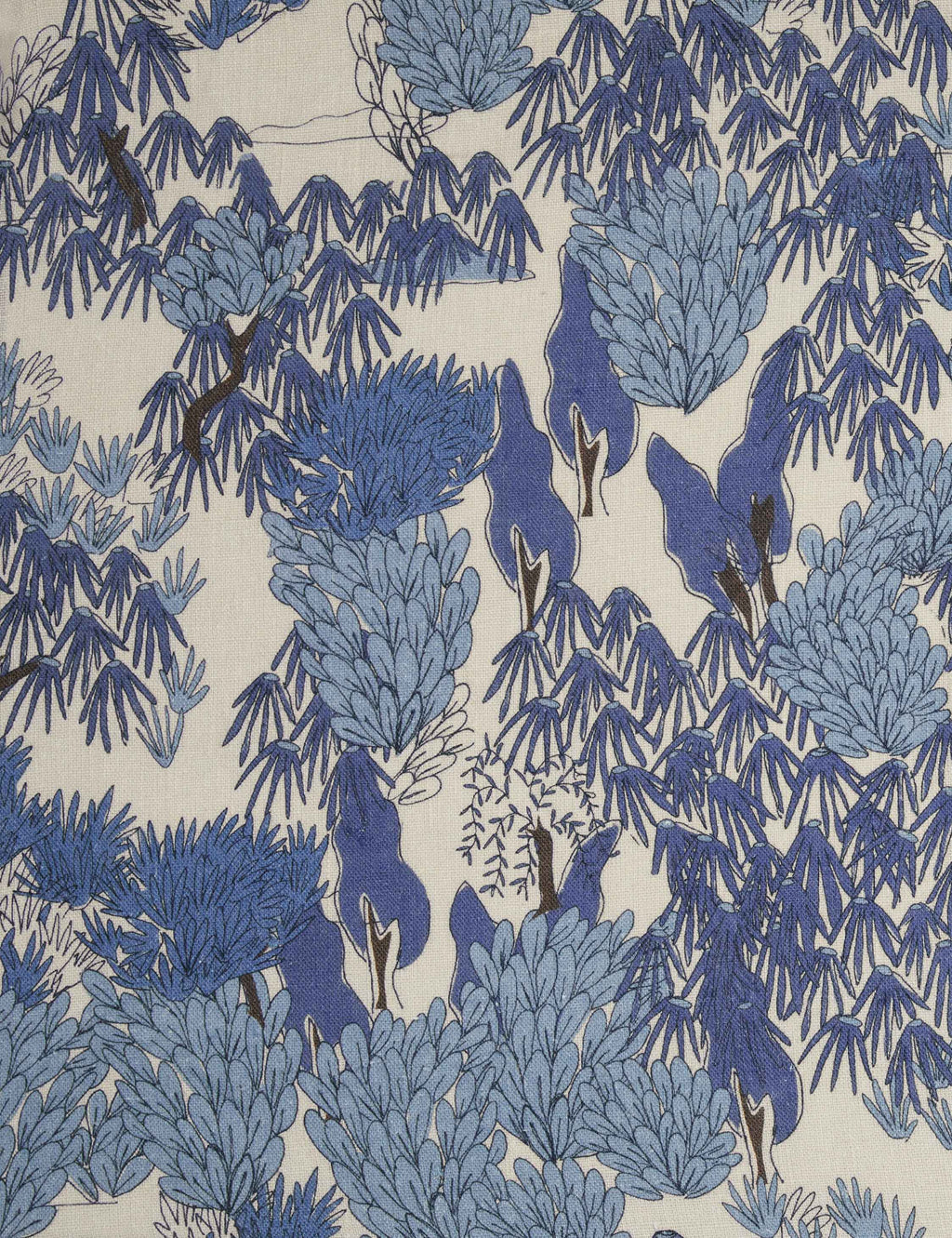 Lulu and Georgia - Garden Walk Linen Fabric by Sarah Sherman Samuel