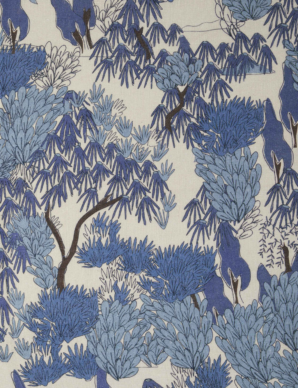 Lulu and Georgia - Garden Walk Linen Fabric by Sarah Sherman Samuel