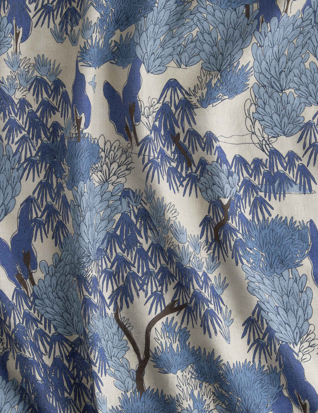 Lulu and Georgia - Garden Walk Linen Fabric by Sarah Sherman Samuel