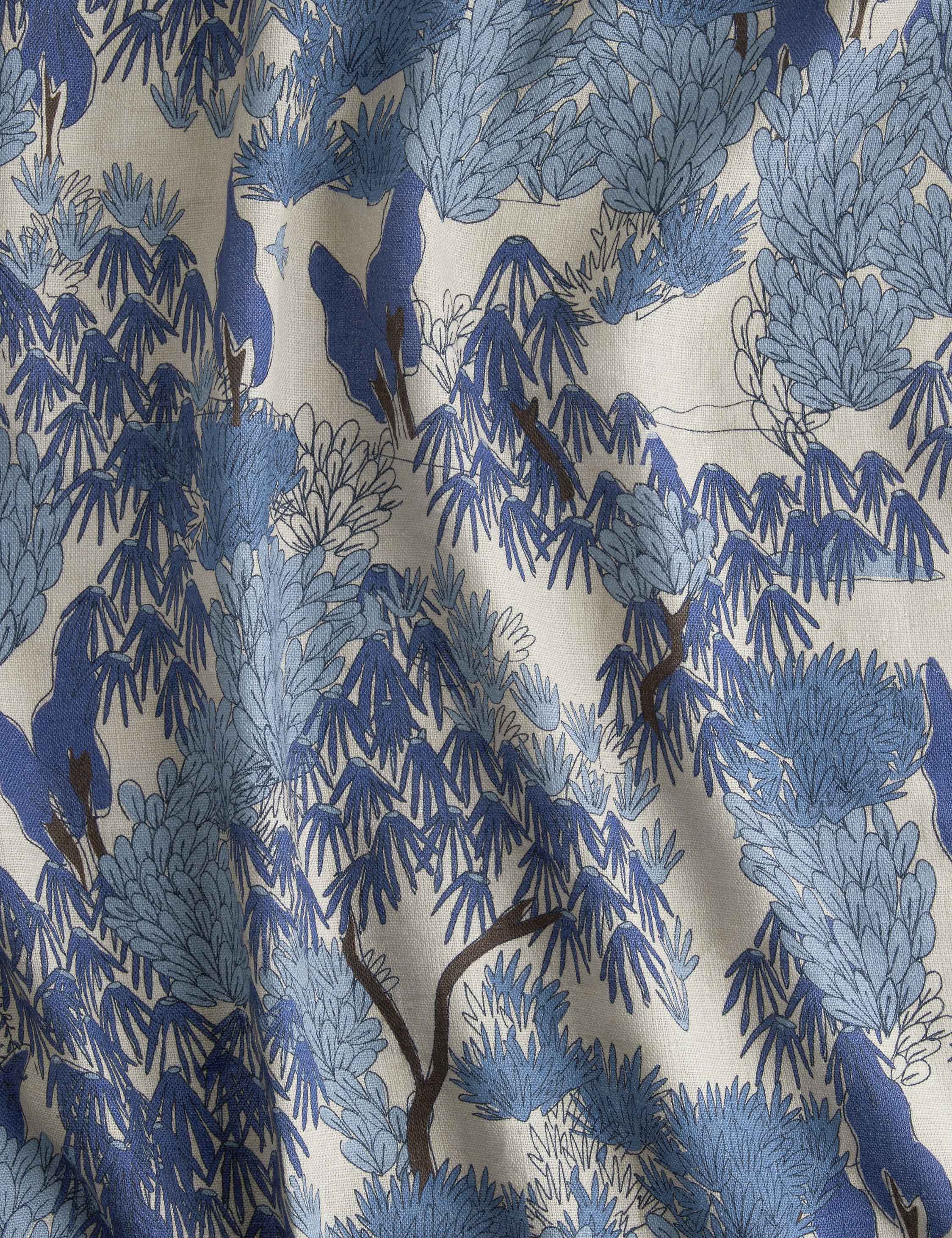 Lulu and Georgia - Garden Walk Linen Fabric by Sarah Sherman Samuel