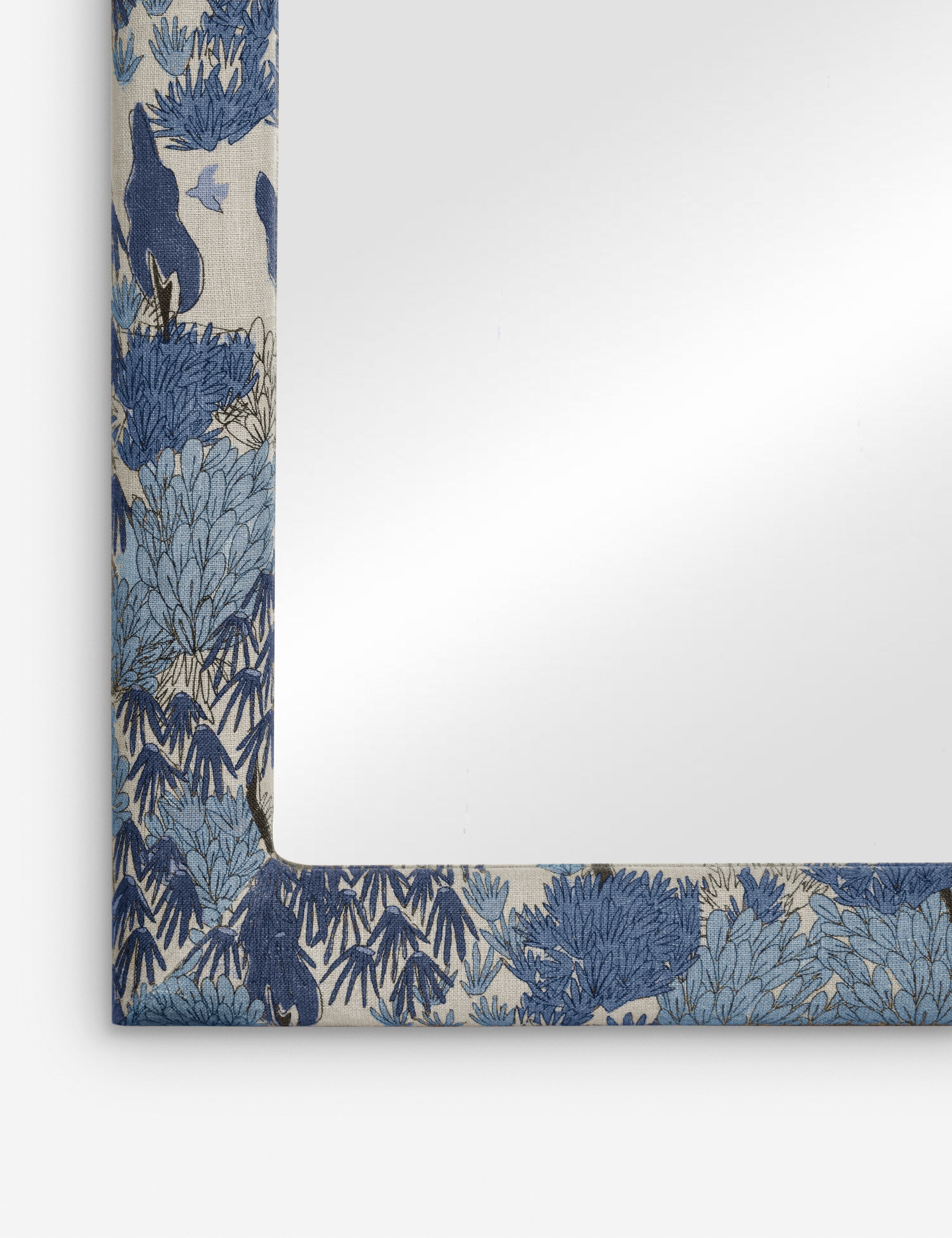 Lulu and Georgia - Garden Walk Upholstered Full Length Mirror by Sarah Sherman Samuel