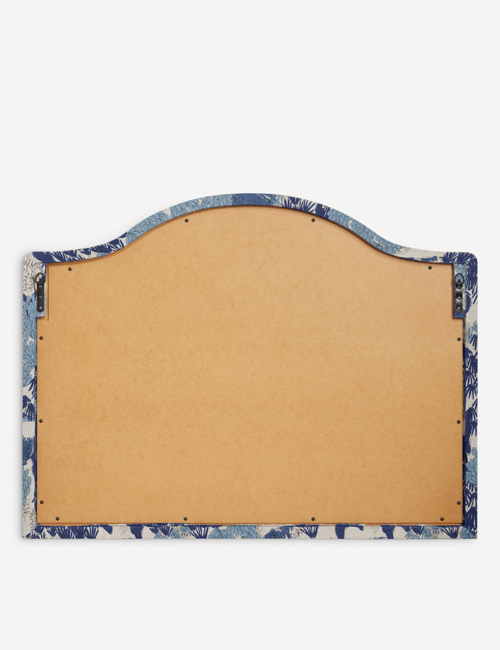 Lulu and Georgia - Garden Walk Upholstered Mantel Mirror by Sarah Sherman Samuel