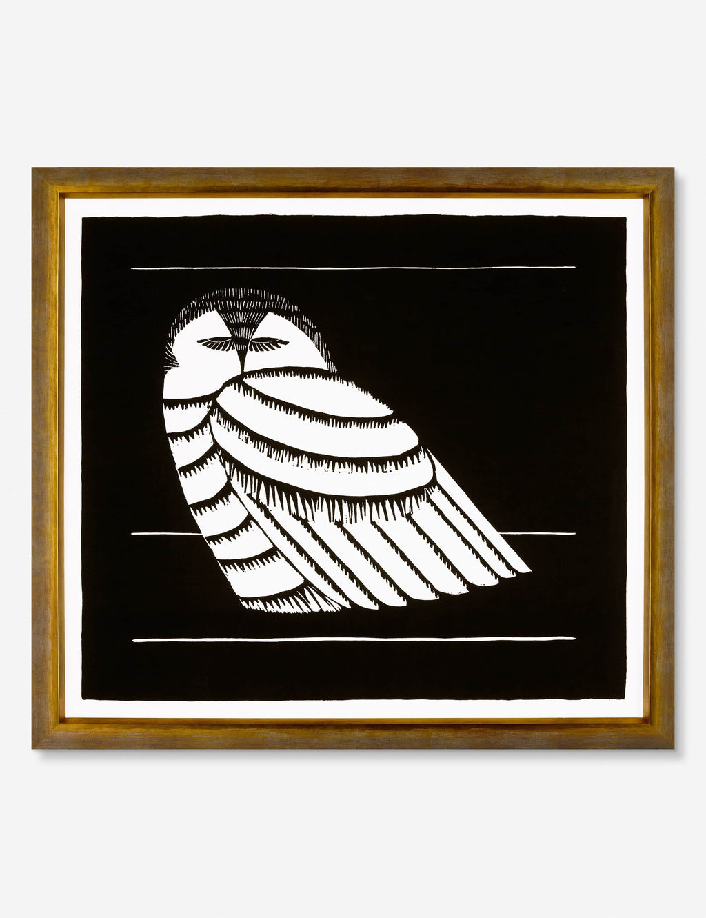 Lulu and Georgia - Snowy Owl Print by Mesquita
