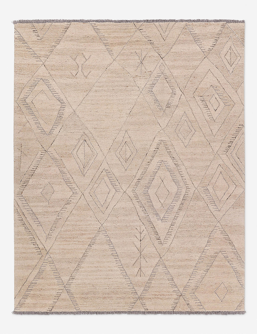 Lulu and Georgia - Esca Hand - Tufted Wool Moroccan - Style Rug