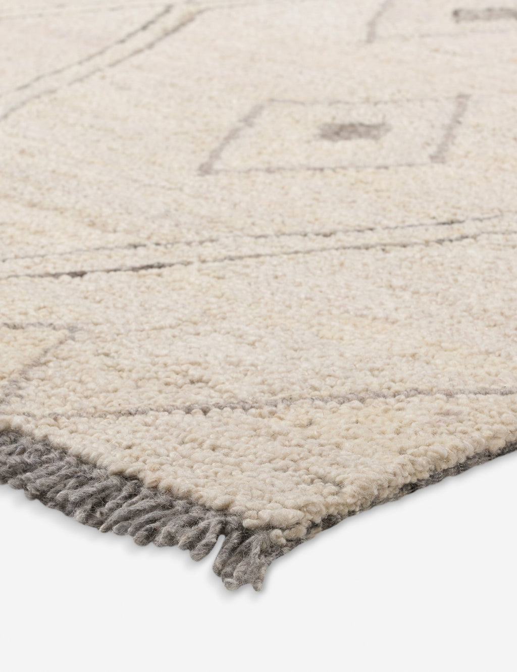 Lulu and Georgia - Sunisa Hand - Tufted Wool Moroccan - Style Rug