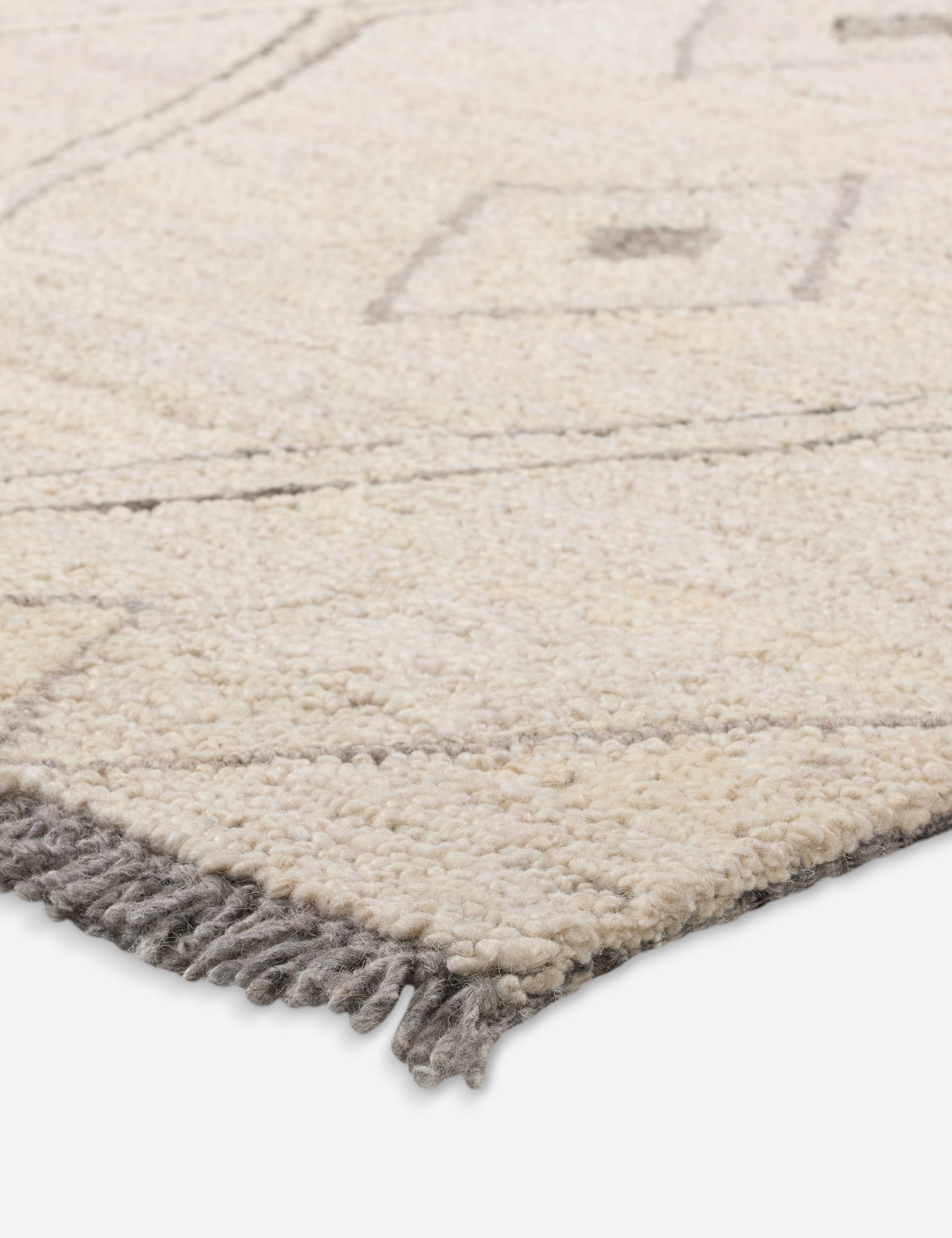 Lulu and Georgia - Sunisa Hand - Tufted Wool Moroccan - Style Rug