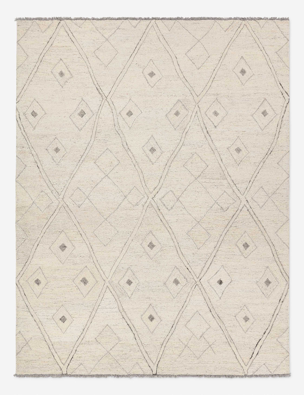 Lulu and Georgia - Sunisa Hand - Tufted Wool Moroccan - Style Rug