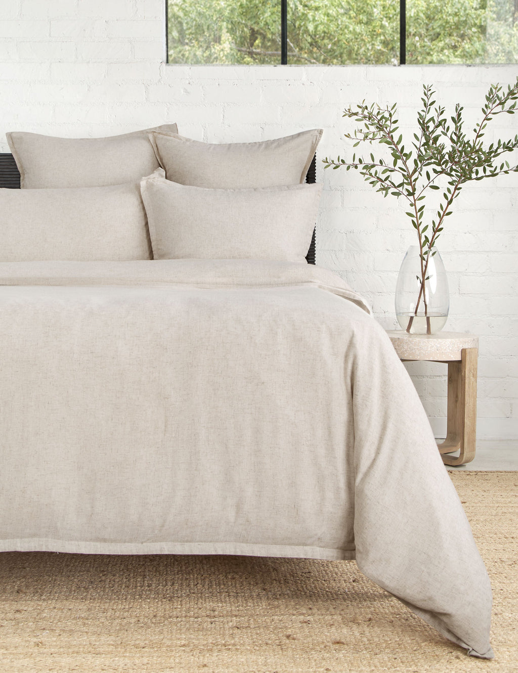 Lulu and Georgia - Georgie Bamboo Linen Duvet Cover by Pom Pom at Home