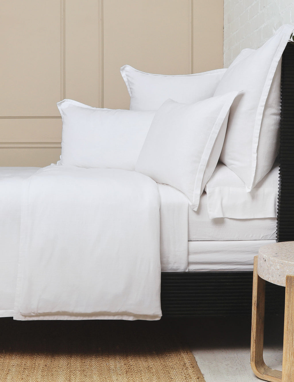 Lulu and Georgia - Georgie Bamboo Linen Duvet Cover by Pom Pom at Home