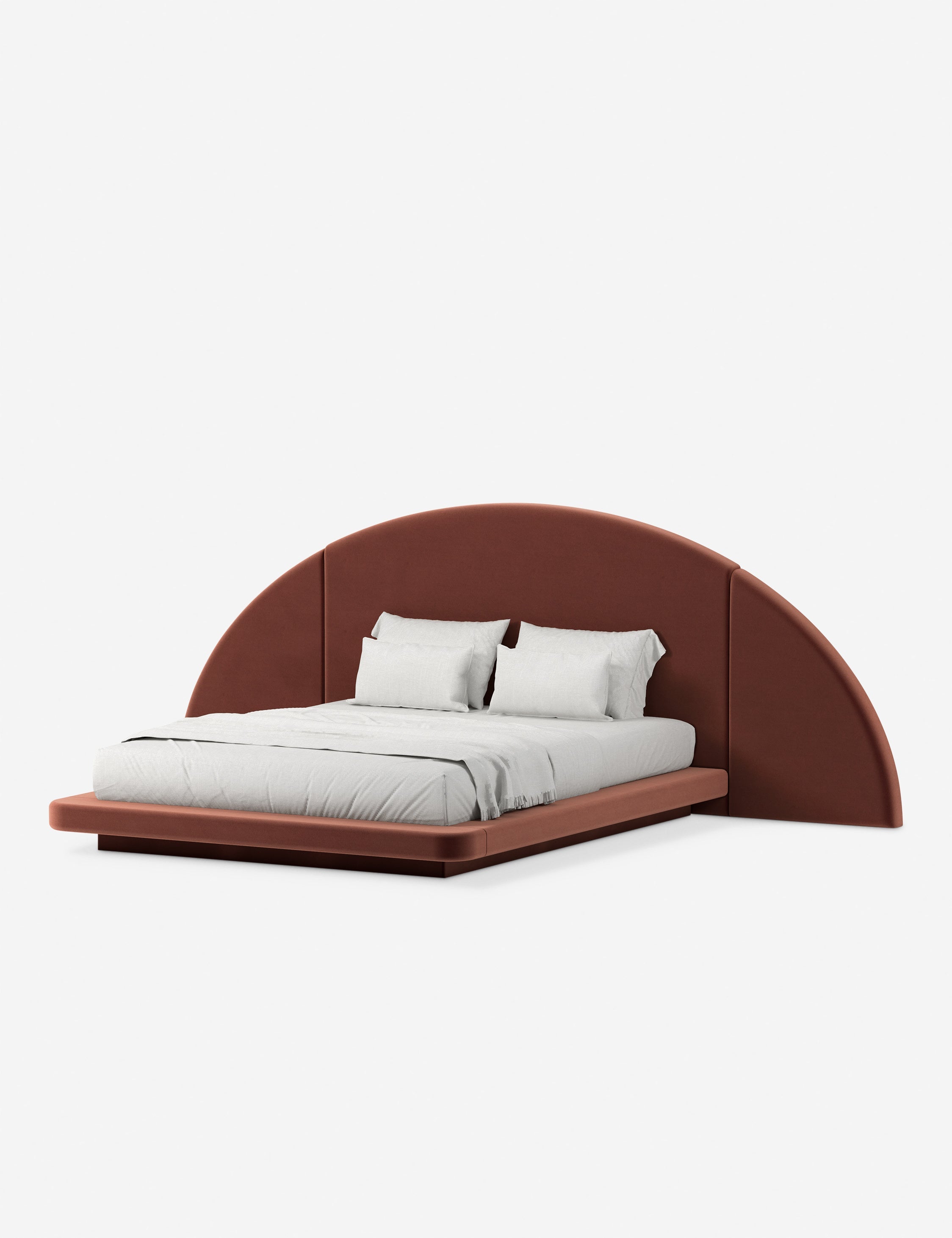 Lulu and Georgia - Hendrix Half Moon Bed by Button Atelier x Co.House Designs