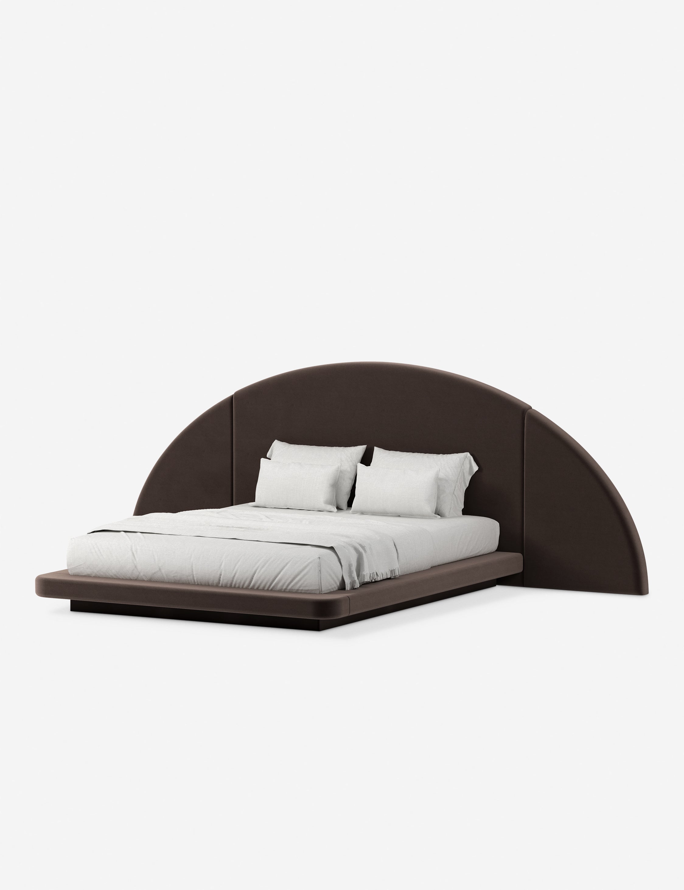 Lulu and Georgia - Hendrix Half Moon Bed by Button Atelier x Co.House Designs
