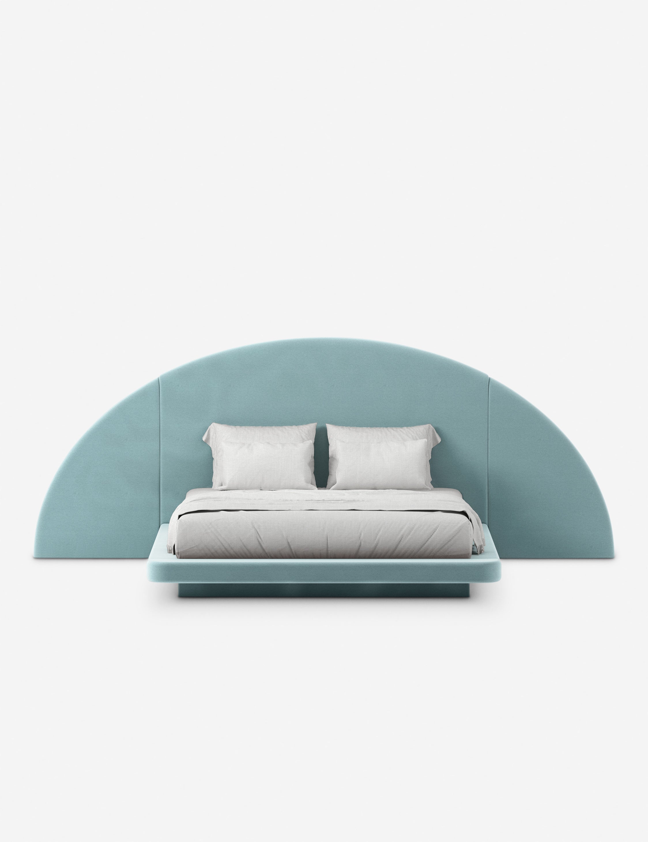 Lulu and Georgia - Hendrix Half Moon Bed by Button Atelier x Co.House Designs