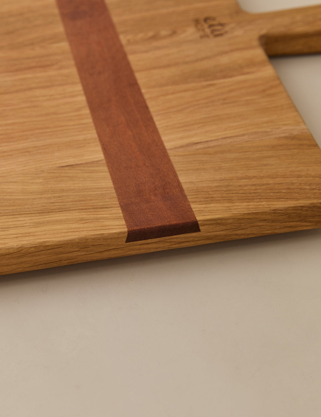 Lulu and Georgia - Handcrafted Rectangular Oak Serving Board by etúHOME