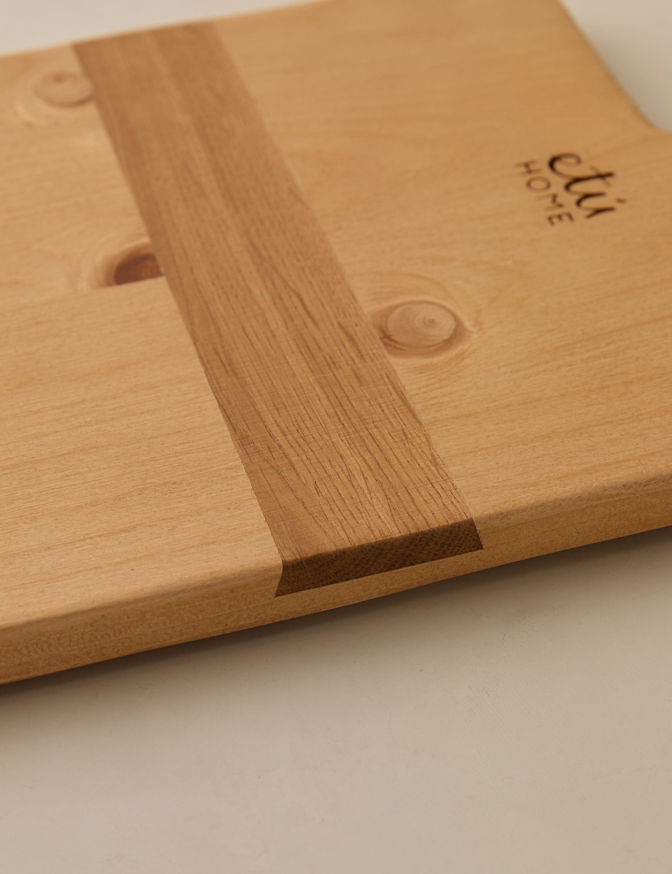 Lulu and Georgia - Handcrafted Rectangular Pine Charcuterie Board by etúHOME