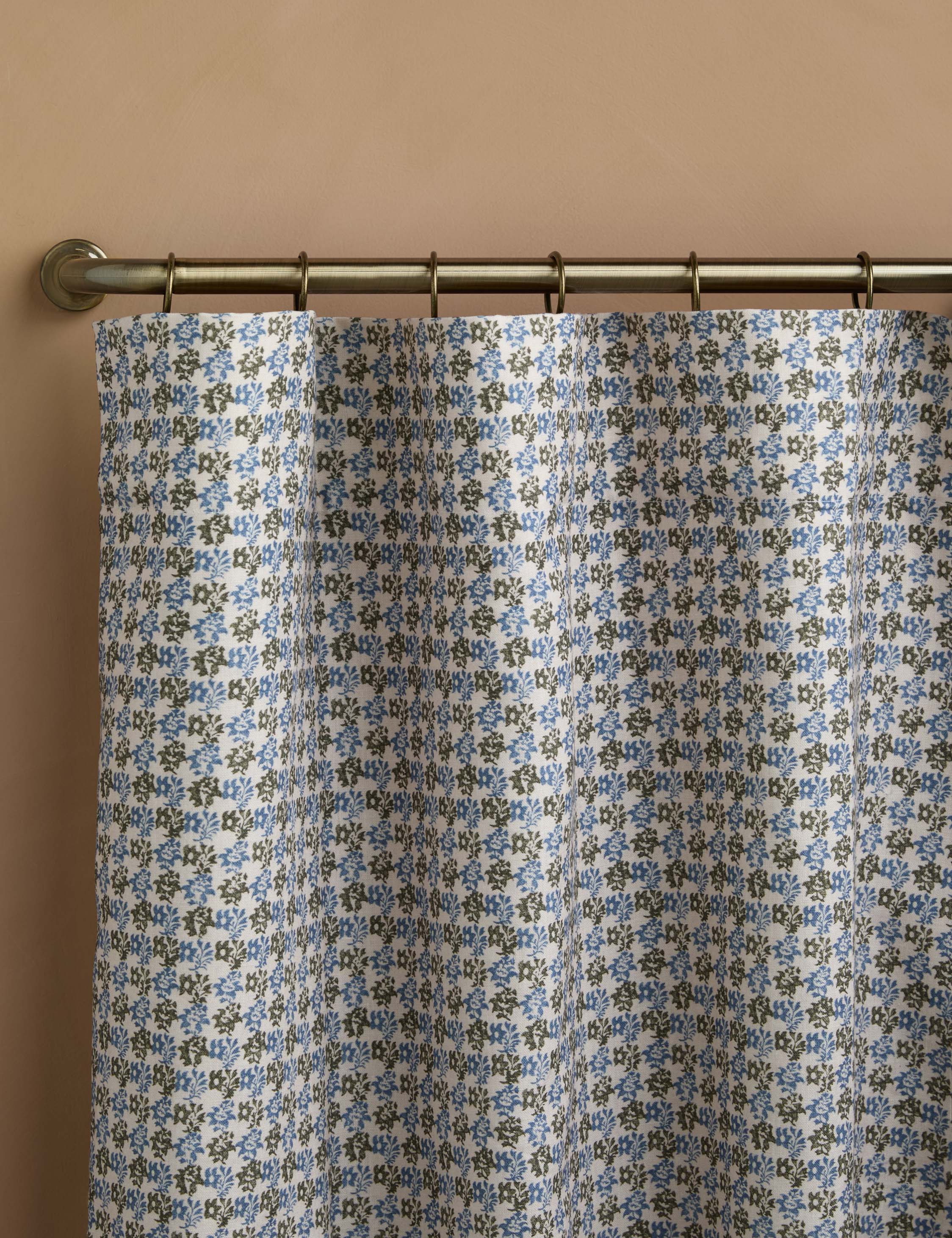 Lulu and Georgia - Haris Linen Curtain Panel by Heidi Caillier