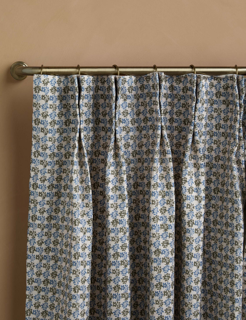Lulu and Georgia - Haris Pleated Linen Curtain Panel by Heidi Caillier