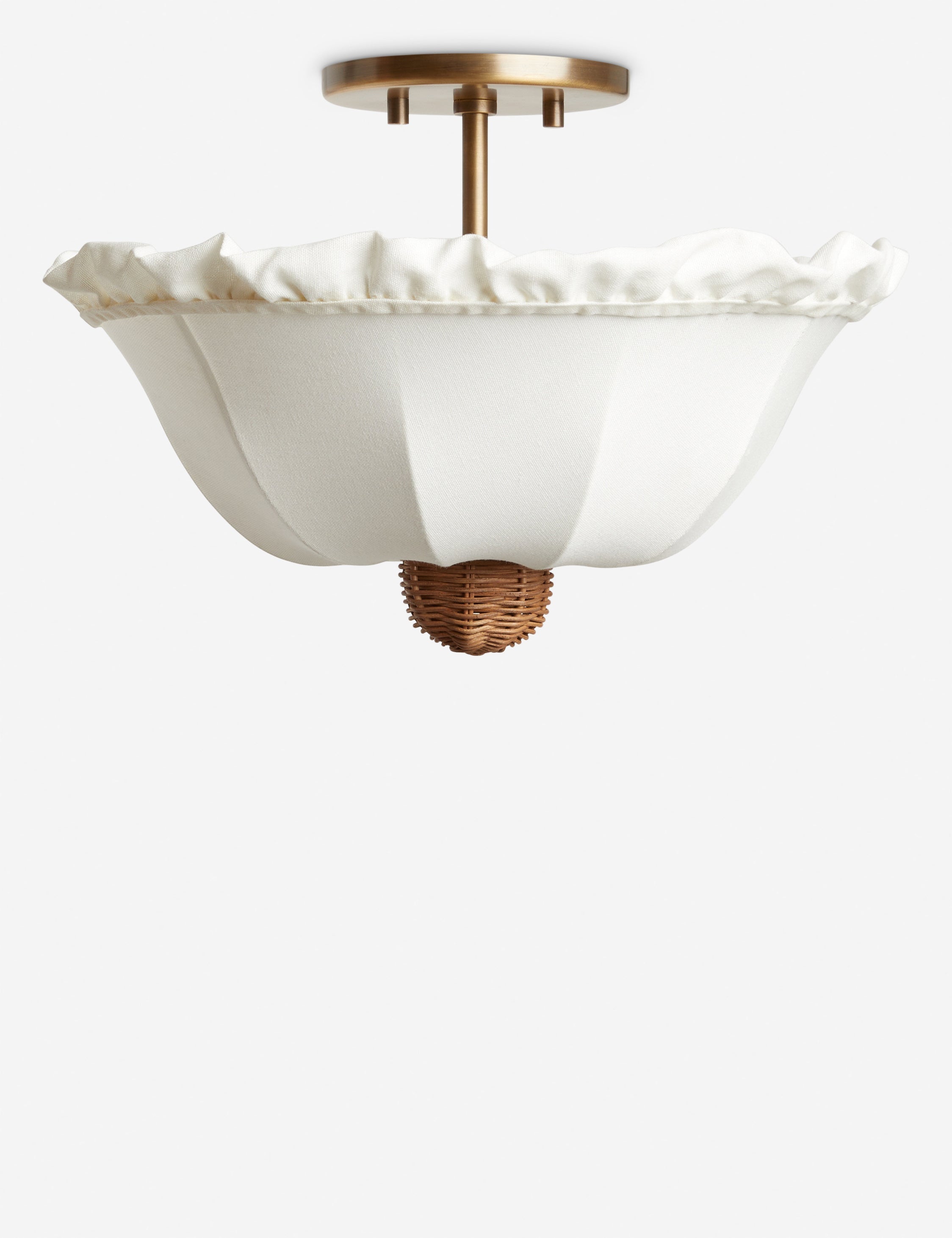 Lulu and Georgia - Helmi Flush Mount Light by Sarah Sherman Samuel