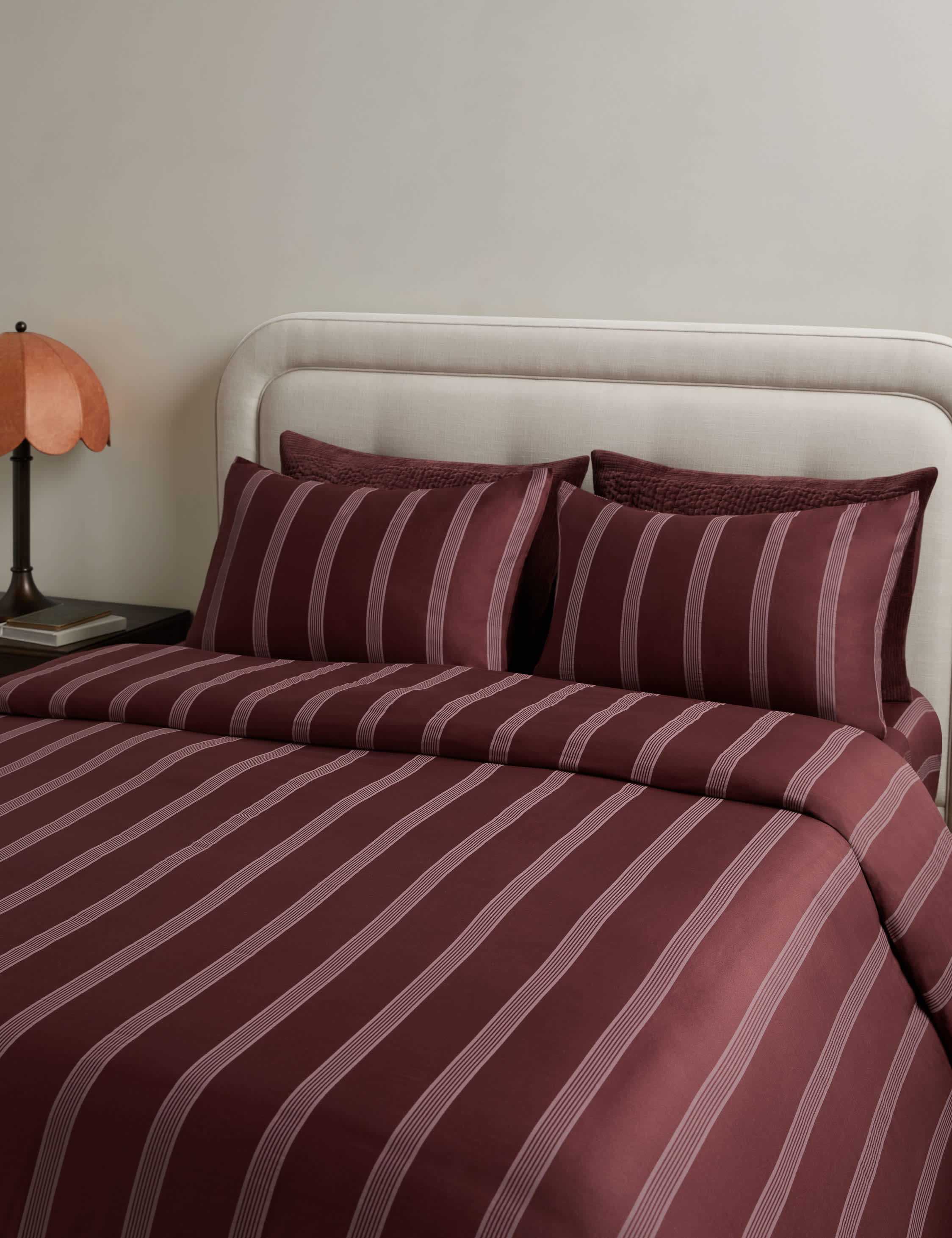 Lulu and Georgia - Hemsley Striped Cotton Duvet Cover