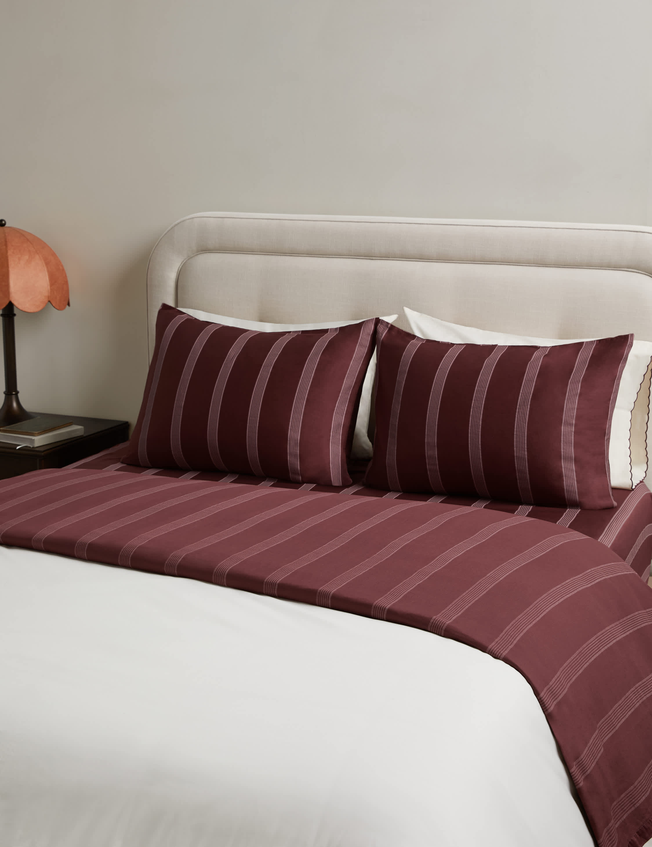 Lulu and Georgia - Hemsley Striped Cotton Sheet Set