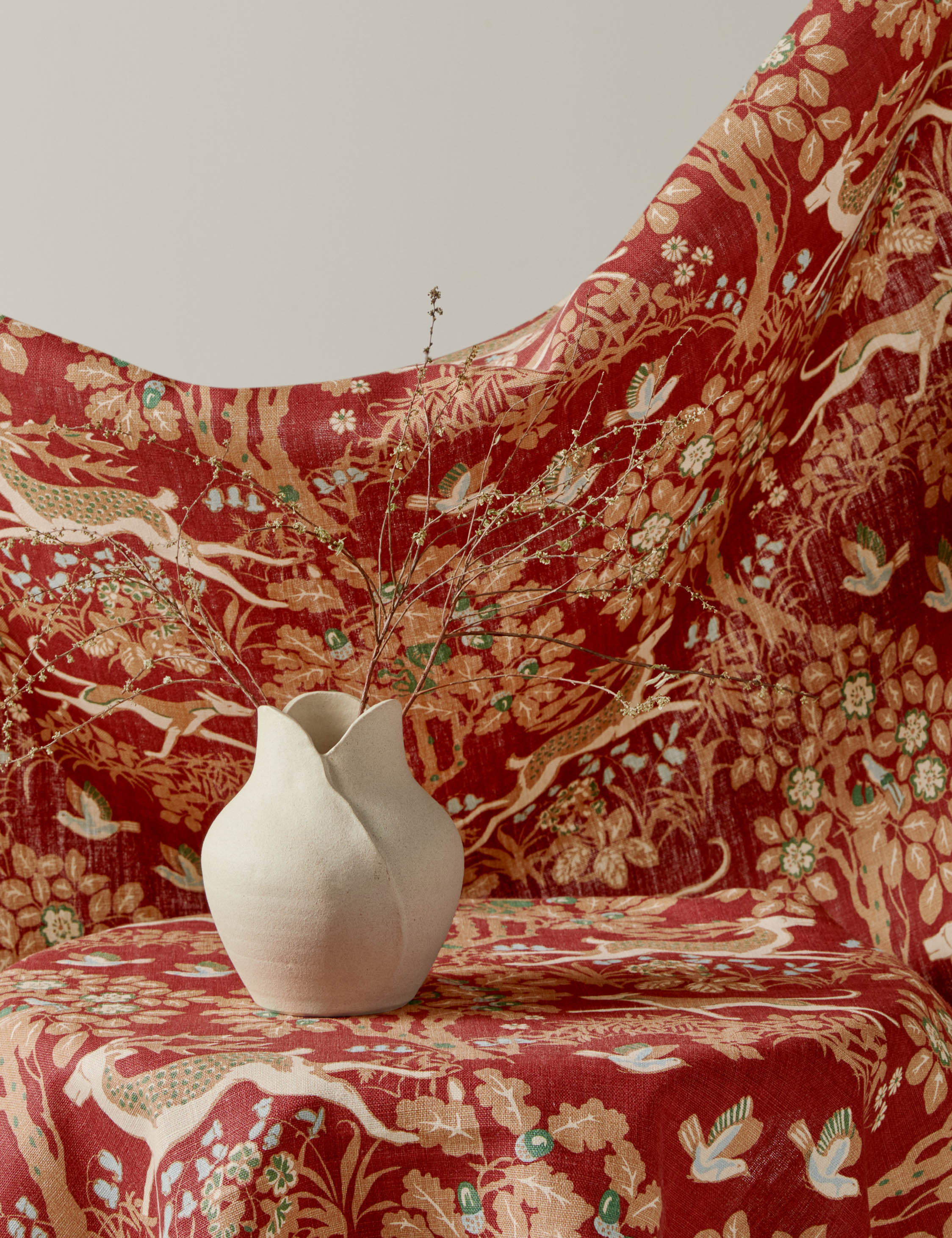 Lulu and Georgia - Henriot Linen Fabric