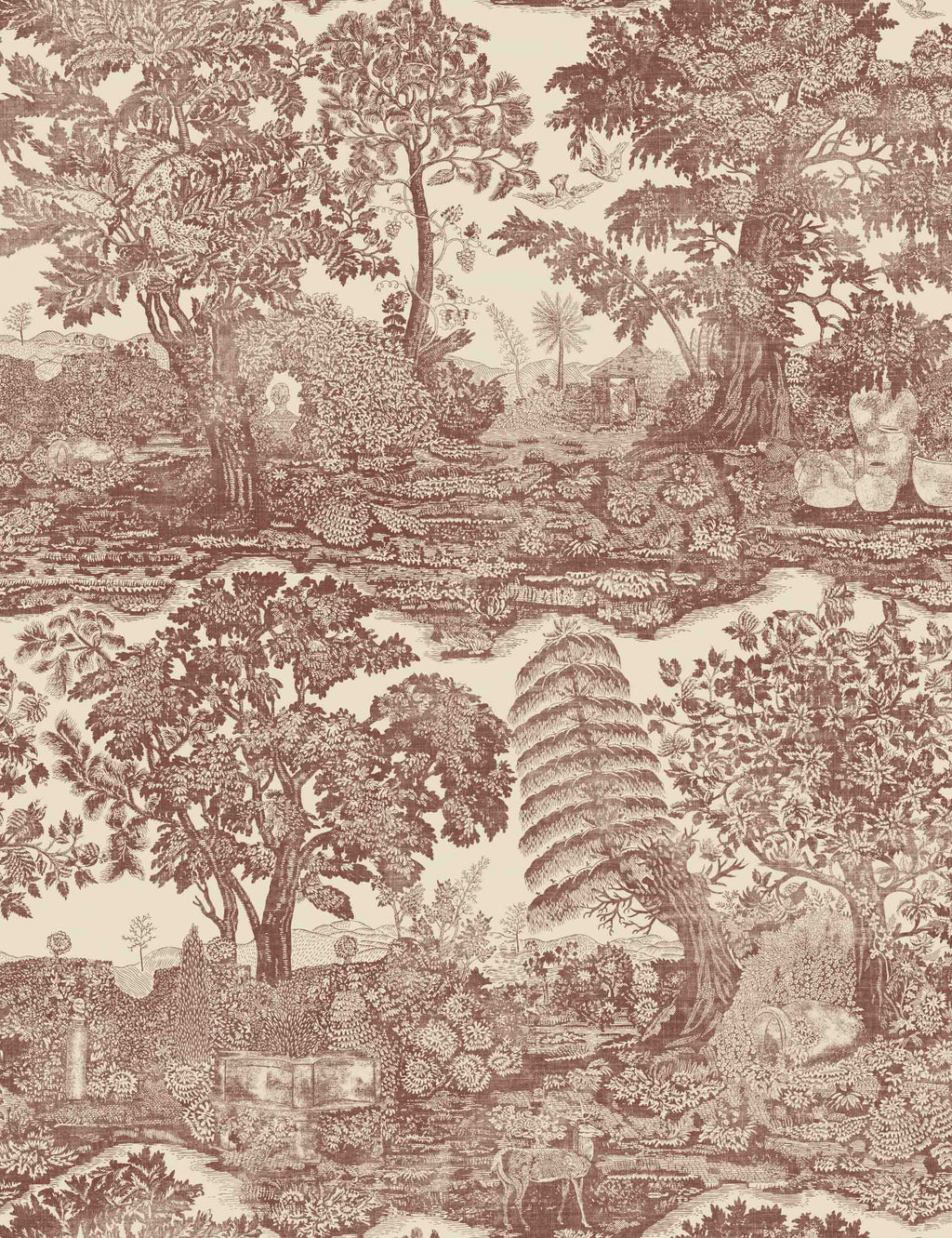 Lulu and Georgia - Highgrove Toile Wallpaper by Sanderson