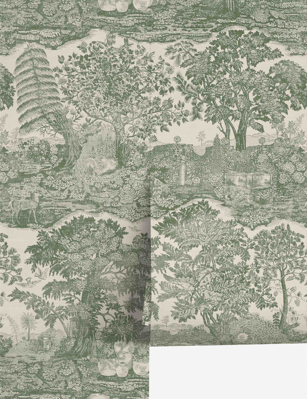 Lulu and Georgia - Highgrove Toile Wallpaper by Sanderson