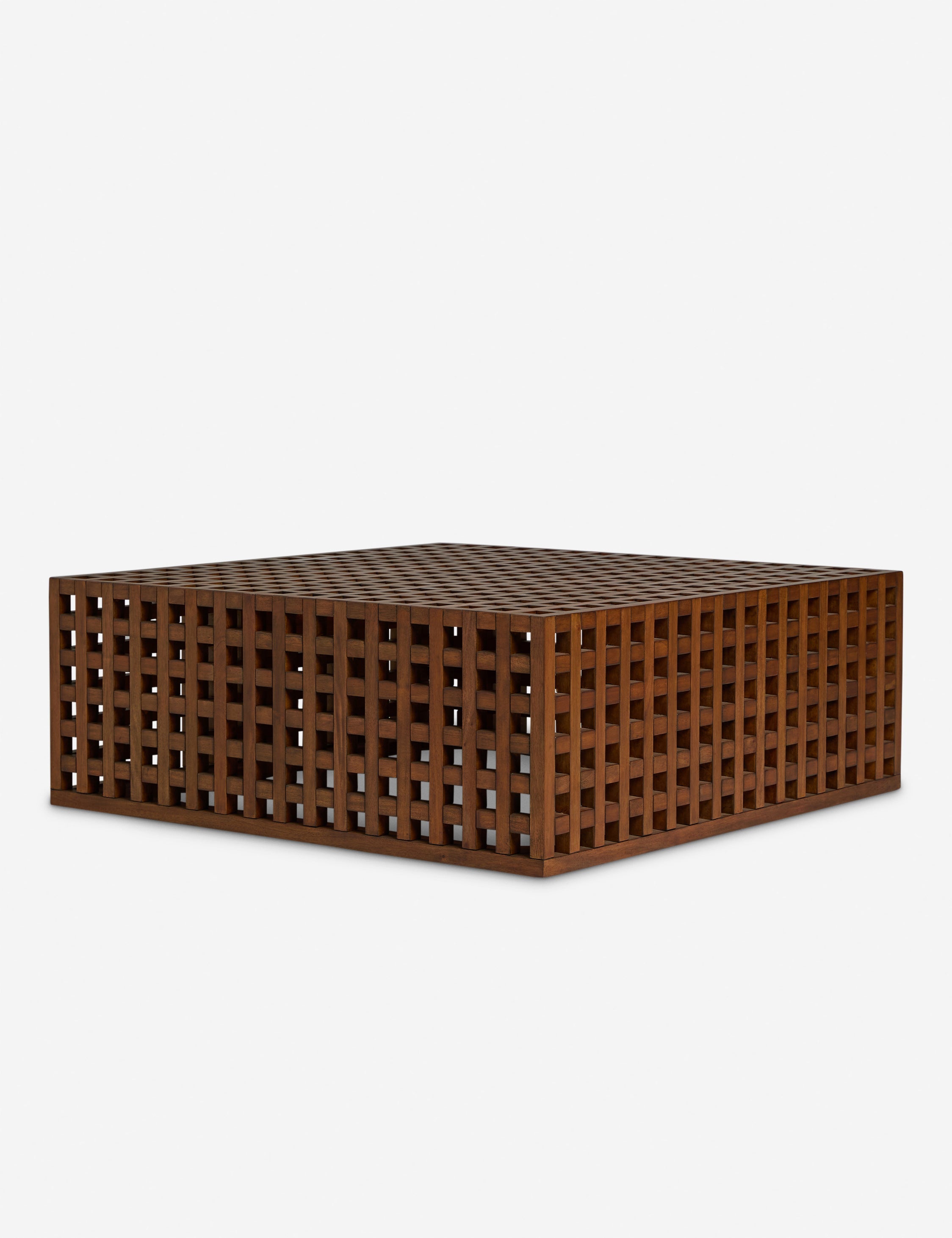 Lulu and Georgia - Hila Square Coffee Table by Sarah Sherman Samuel