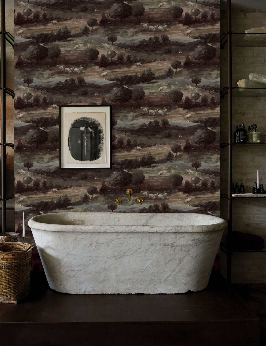 Lulu and Georgia - Next Summer Peel + Stick Wallpaper by Jeremiah Brent