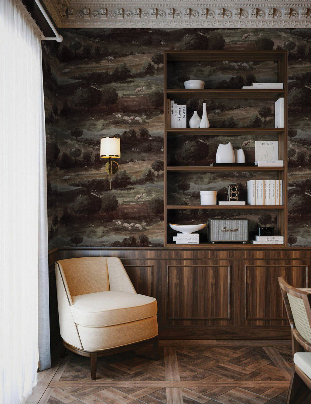 Lulu and Georgia - Next Summer Peel + Stick Wallpaper by Jeremiah Brent