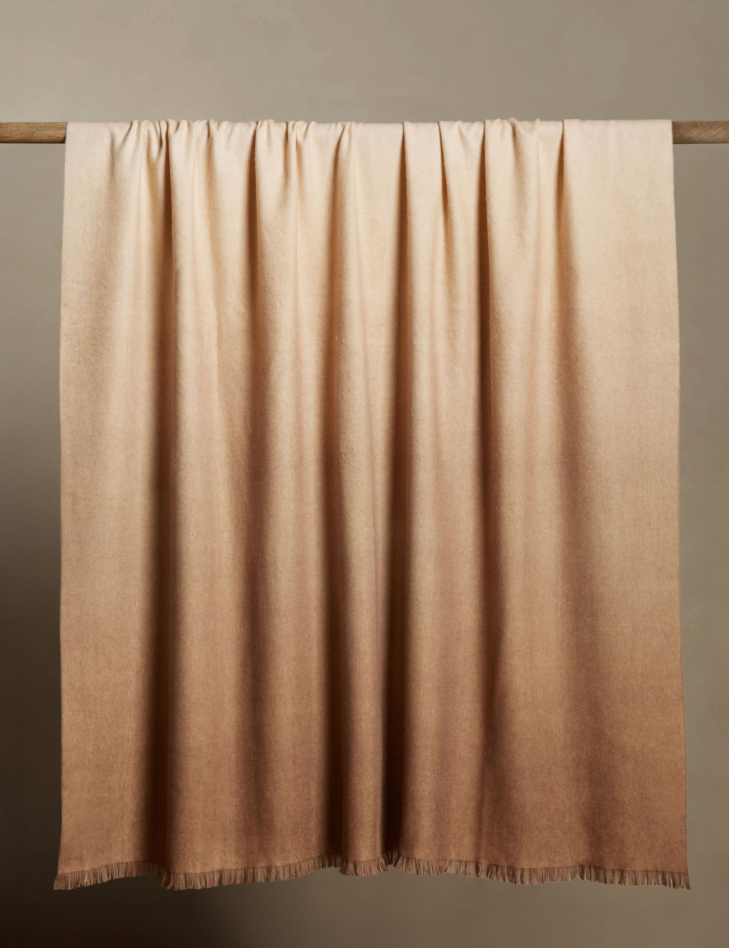 Lulu and Georgia - Activity Beneath The Surface Cashmere Throw by James Perkins