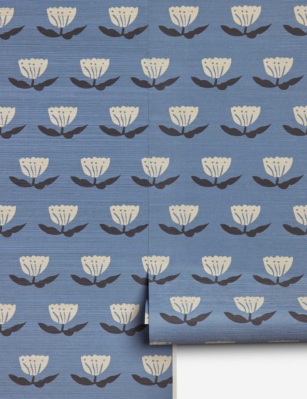 Lulu and Georgia - Janna Grasscloth Wallpaper by Sarah Sherman Samuel