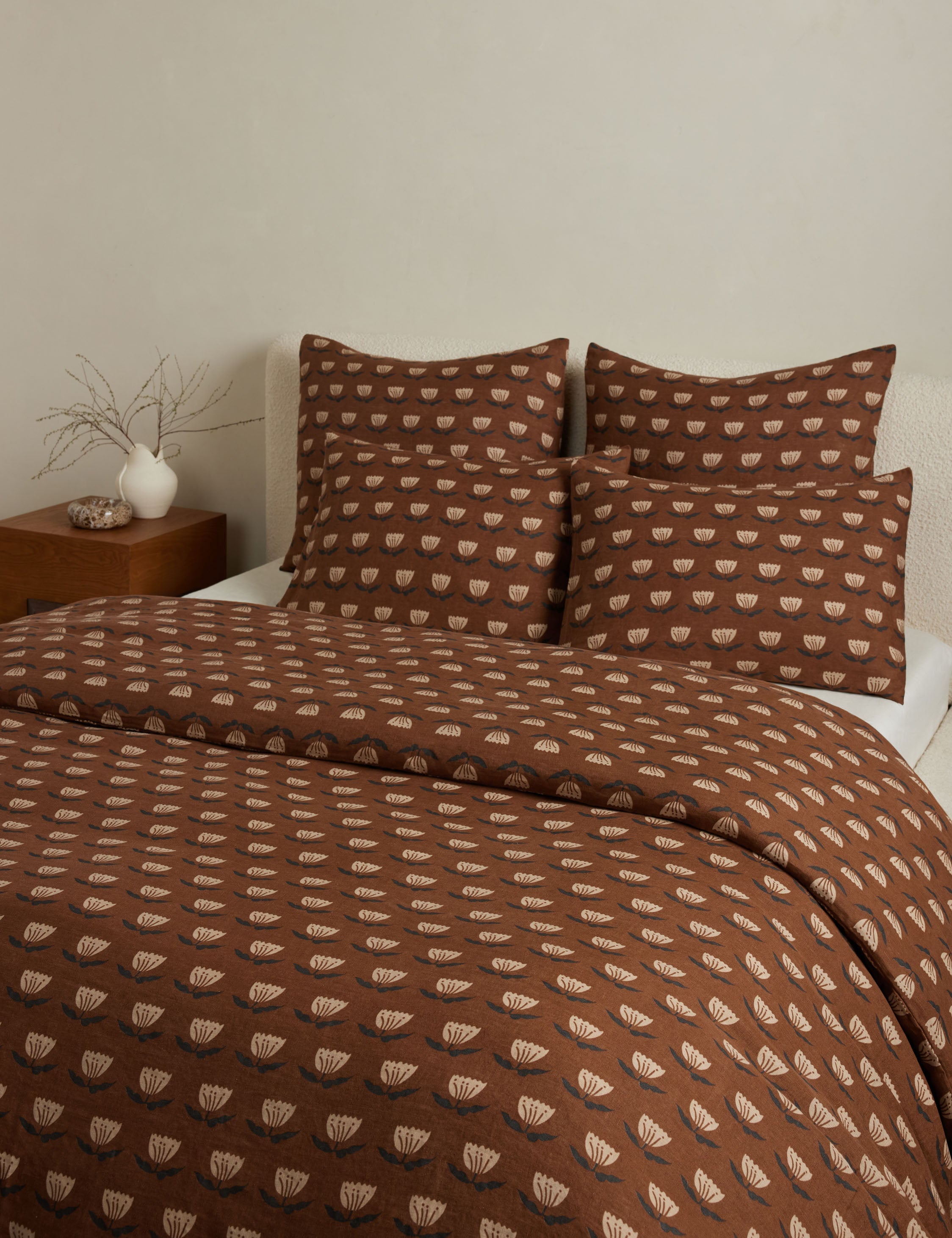 Lulu and Georgia - Janna European Flax Linen® Duvet Cover By Sarah Sherman Samuel